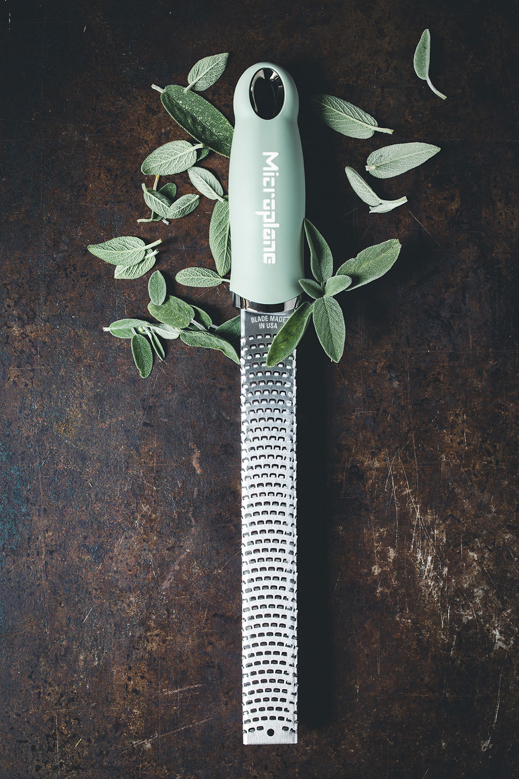 Microplane Premium Classic Reibe Zester salbei grün