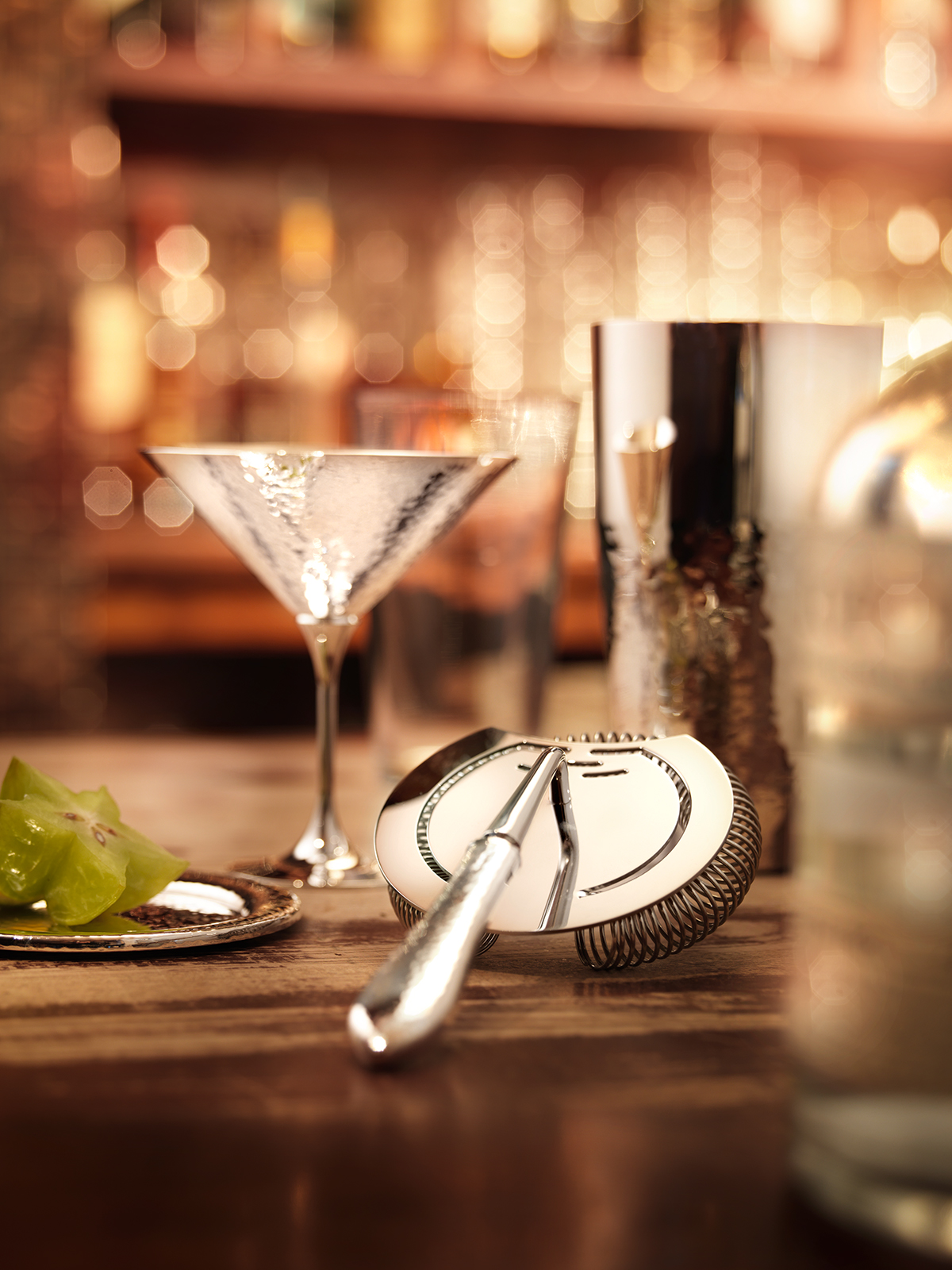 Robbe & Berking Martelé Cocktailschale 90versilbert