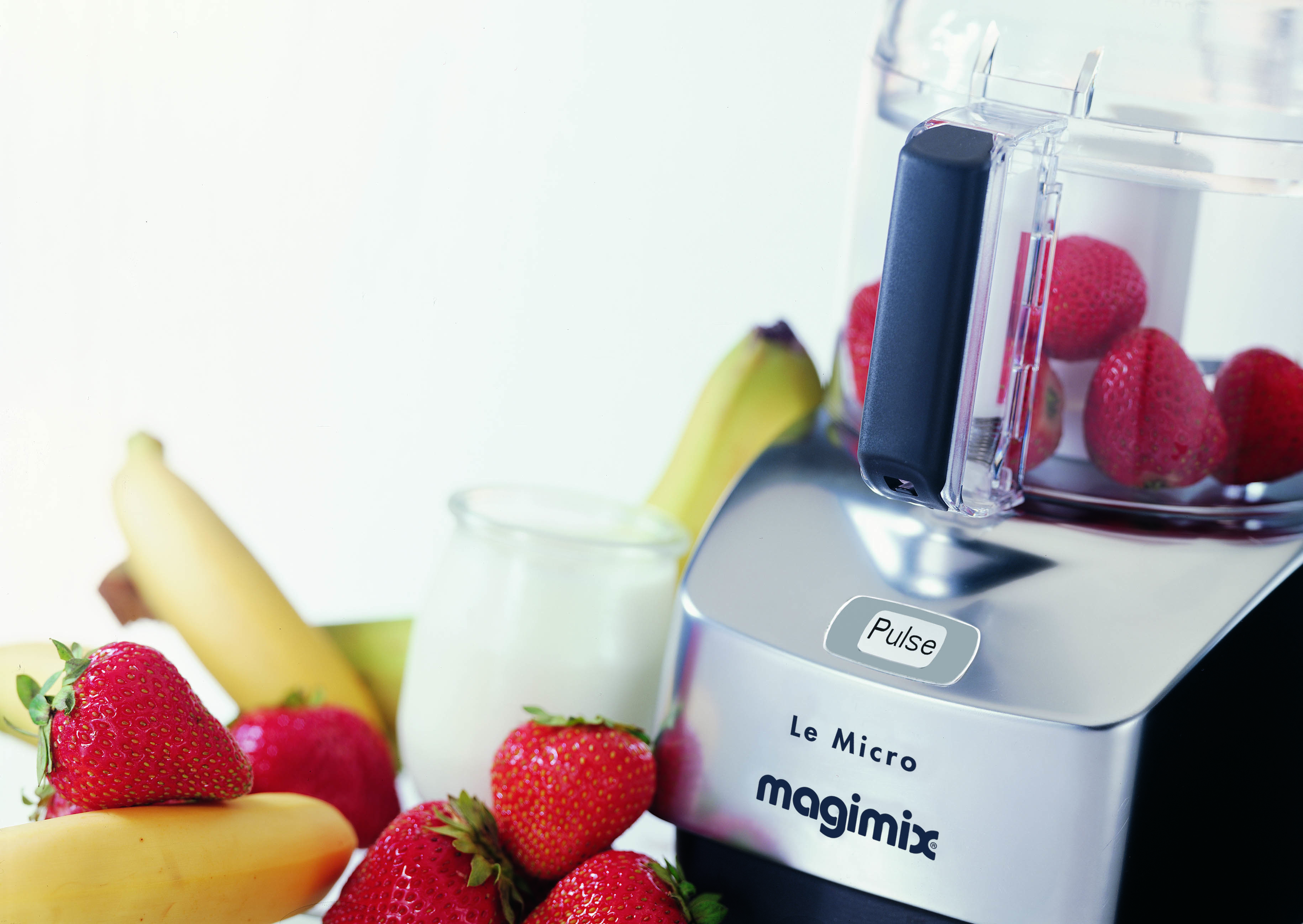 Magimix Küchenmaschine Le Micro chrom matt