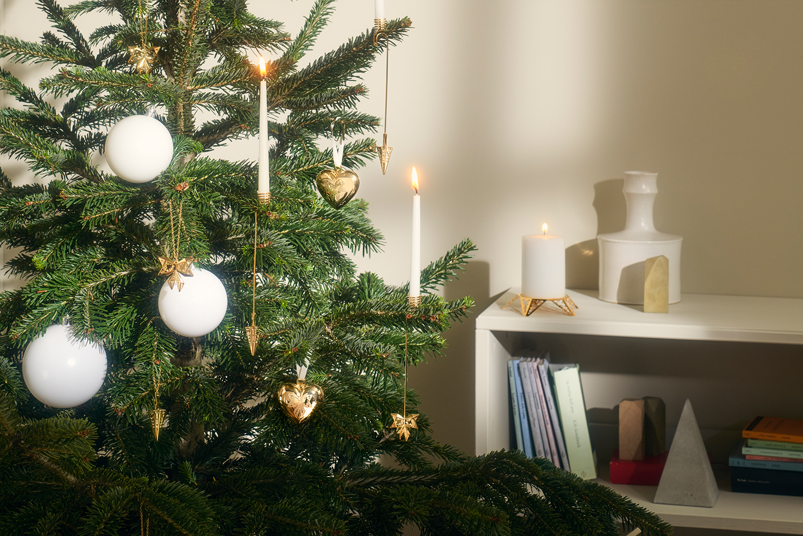 Georg Jensen 2022 Weihnachtsset Glocke/Kugel/Herz gold