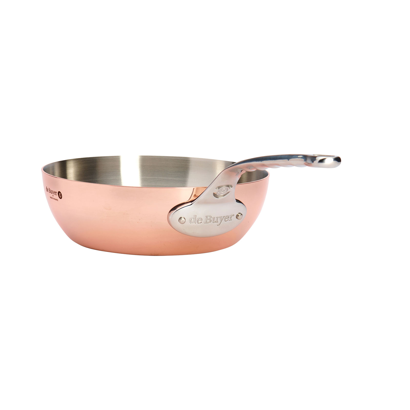de Buyer Prima Matera Kupfer Sauteuse konisch 24cm
