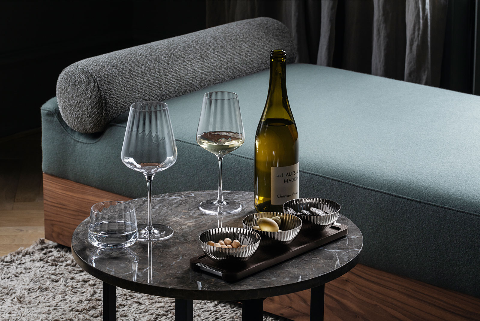 Georg Jensen Bernadotte Rotweingläser 0,54ltr. 6er Set