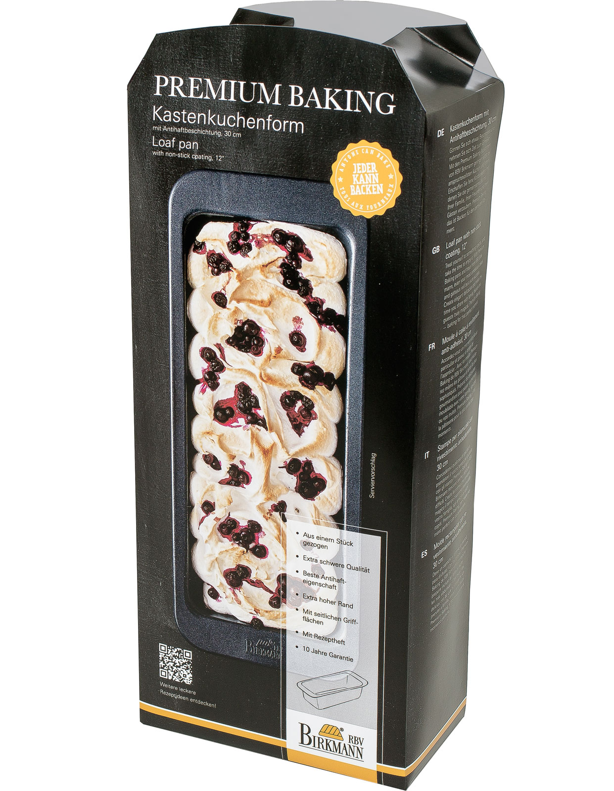 RBV Birkmann Premium Baking Kastenkuchenform 30cm