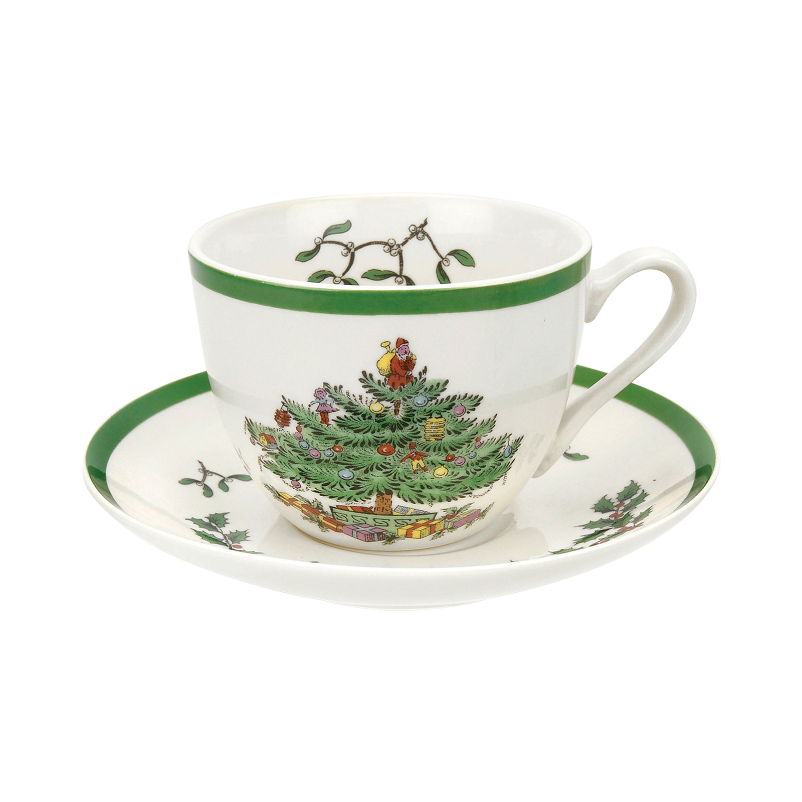 Spode Christmas Tree Teetasse m. Untertasse 0,2ltr. (UK)