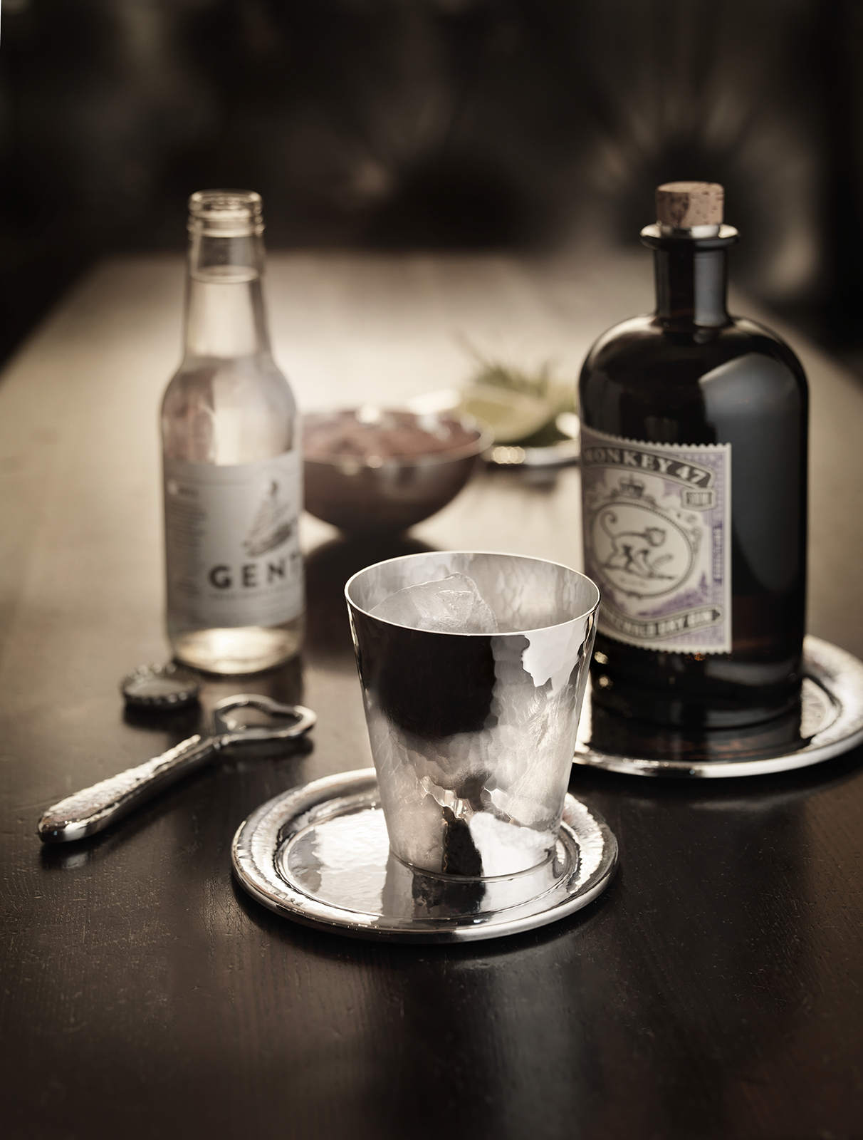 Robbe & Berking Martelé Gin-, Wasser-. Weinbecher 90versilbert