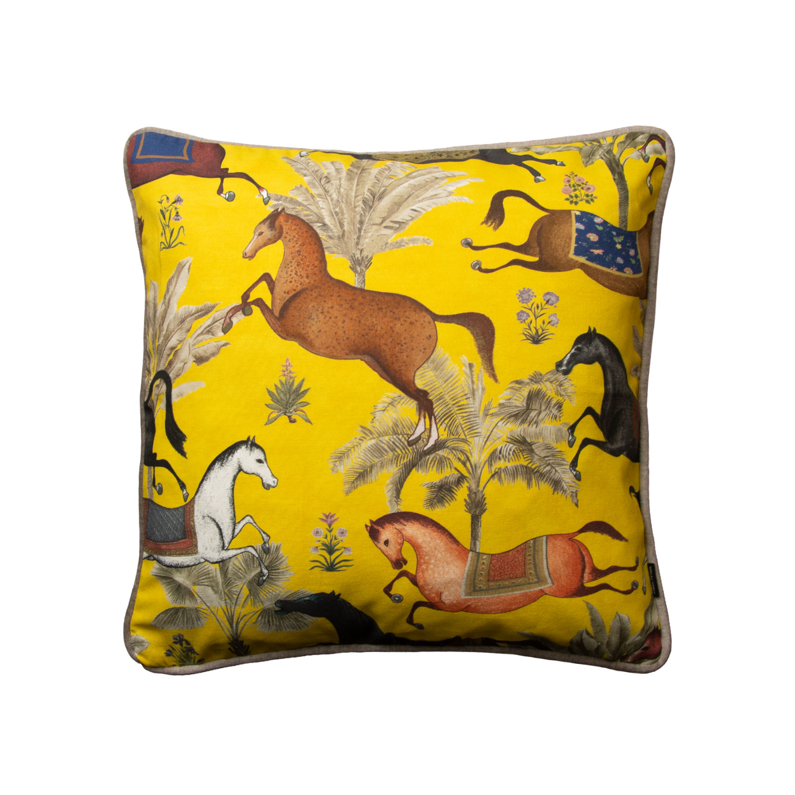 Steen Design Alhambra gelb Kissen mit Füllung 45x45cm