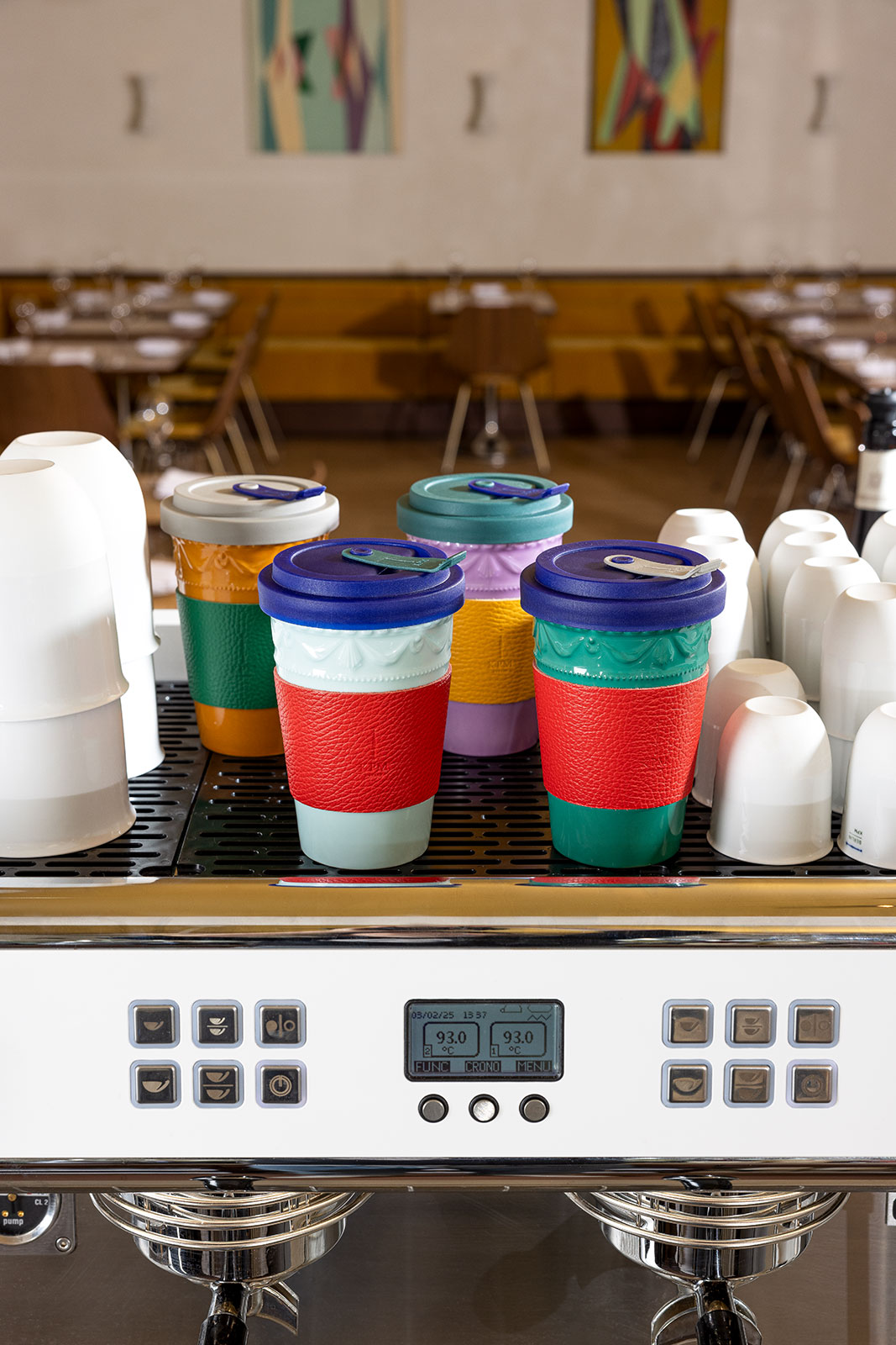 KPM -  Berlin Kurland Farvet Grün To-Go Becher mit Deckel
