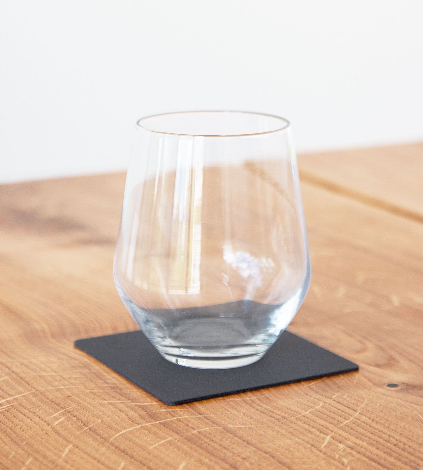 Lind DNA Dänemark Glasuntersetzer Square 10x10cm Nupo anthrazit