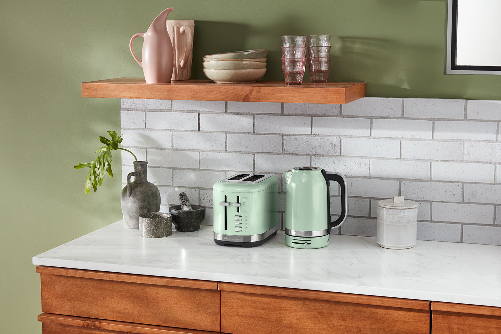KitchenAid Wasserkocher 1,70ltr. pistazie