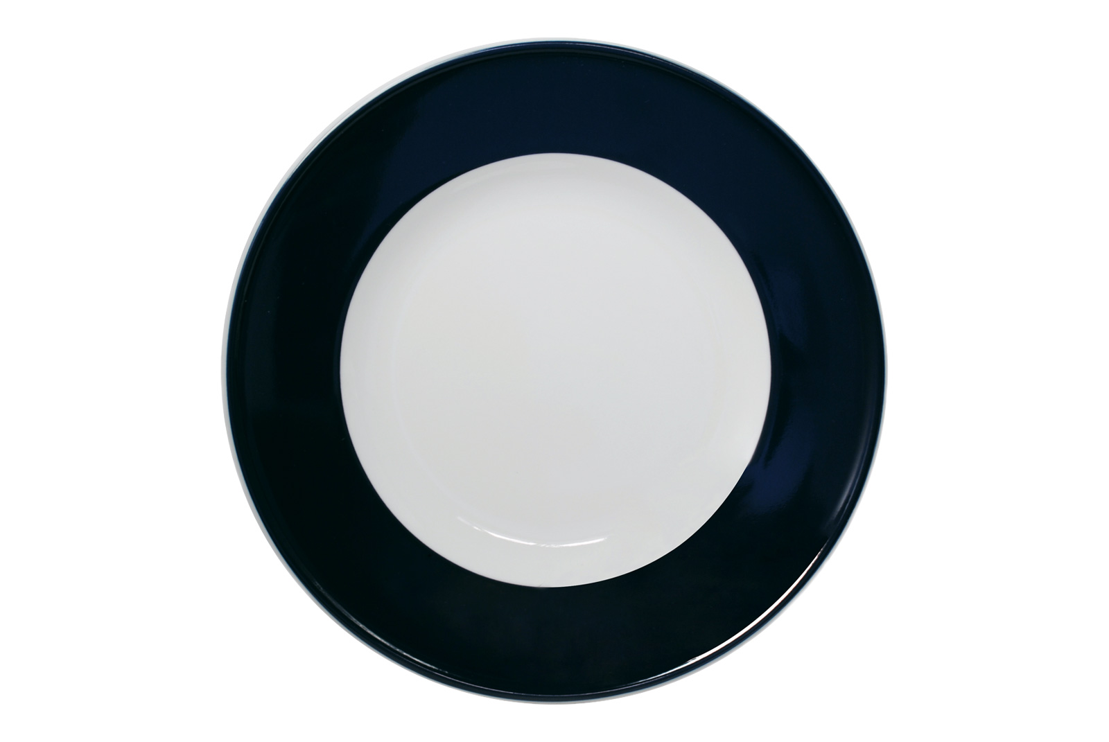 Dibbern Solid Color marine Frühstücksteller 19cm mit Fahne