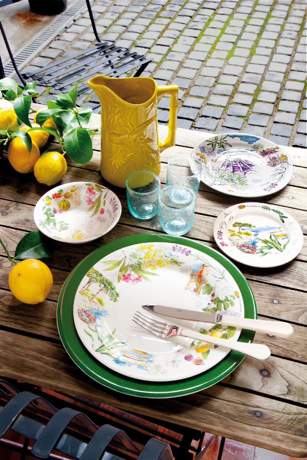 Gien Provence Dessertteller 22cm Lavendel