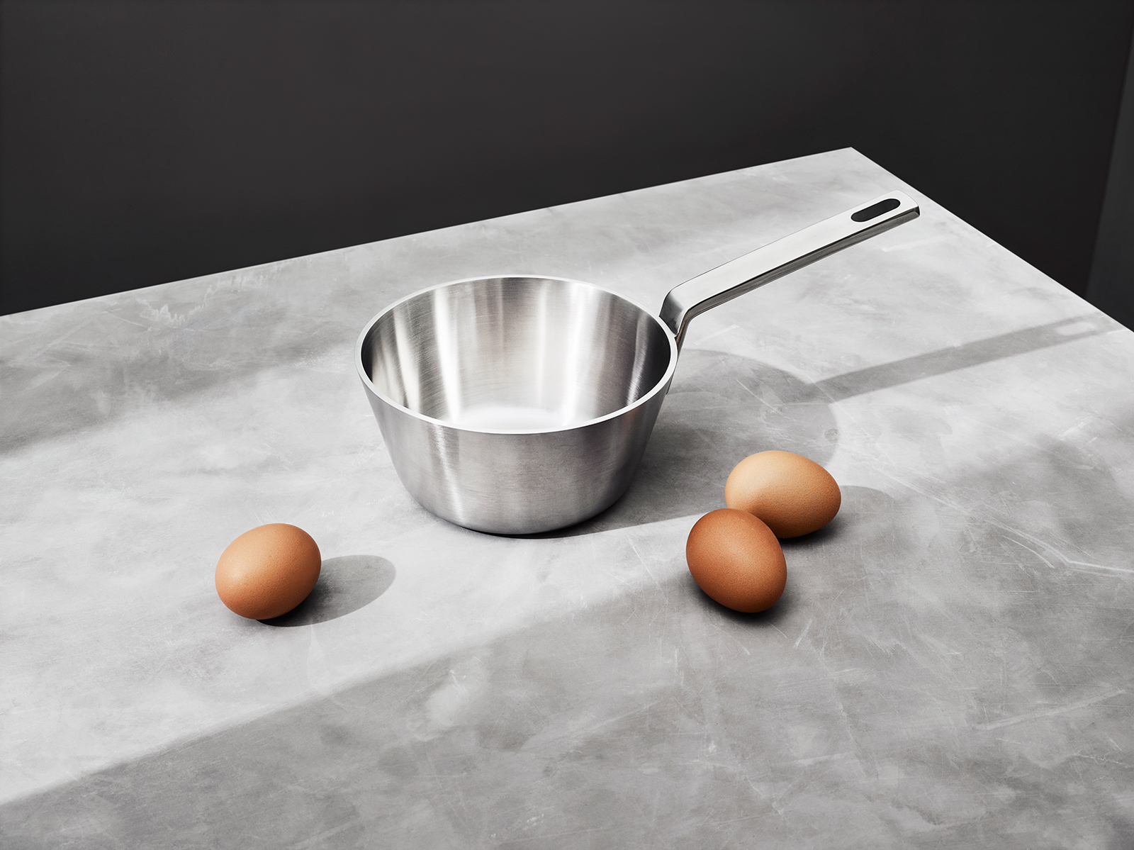 iittala Tools Sauteuse 1ltr./17cm gebürsteter Edelstahl