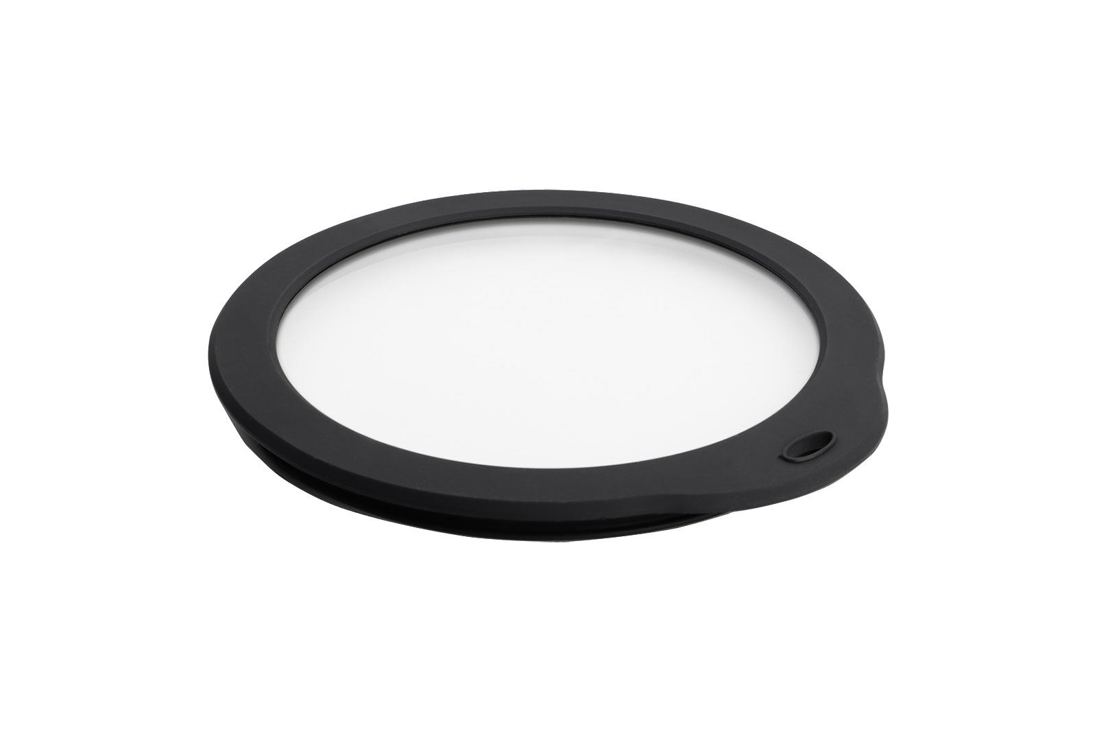 Der 20cm Frischhaltedeckel aus Glas und Silikon von Weis