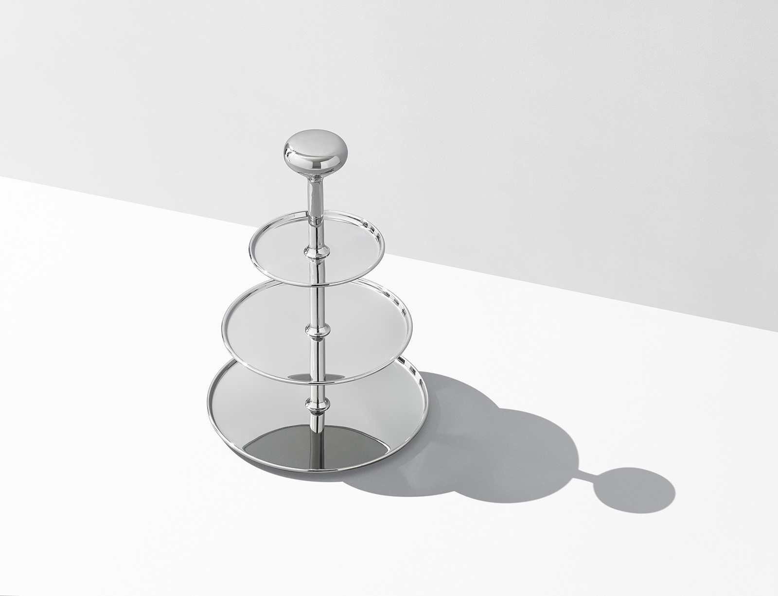Georg Jensen Alfredo Etagere 30,0cm Edelstahl