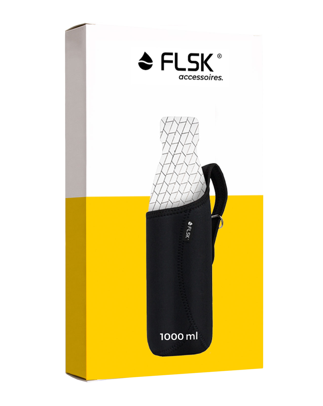 FLSK Neoprentasche 1ltr. schwarz