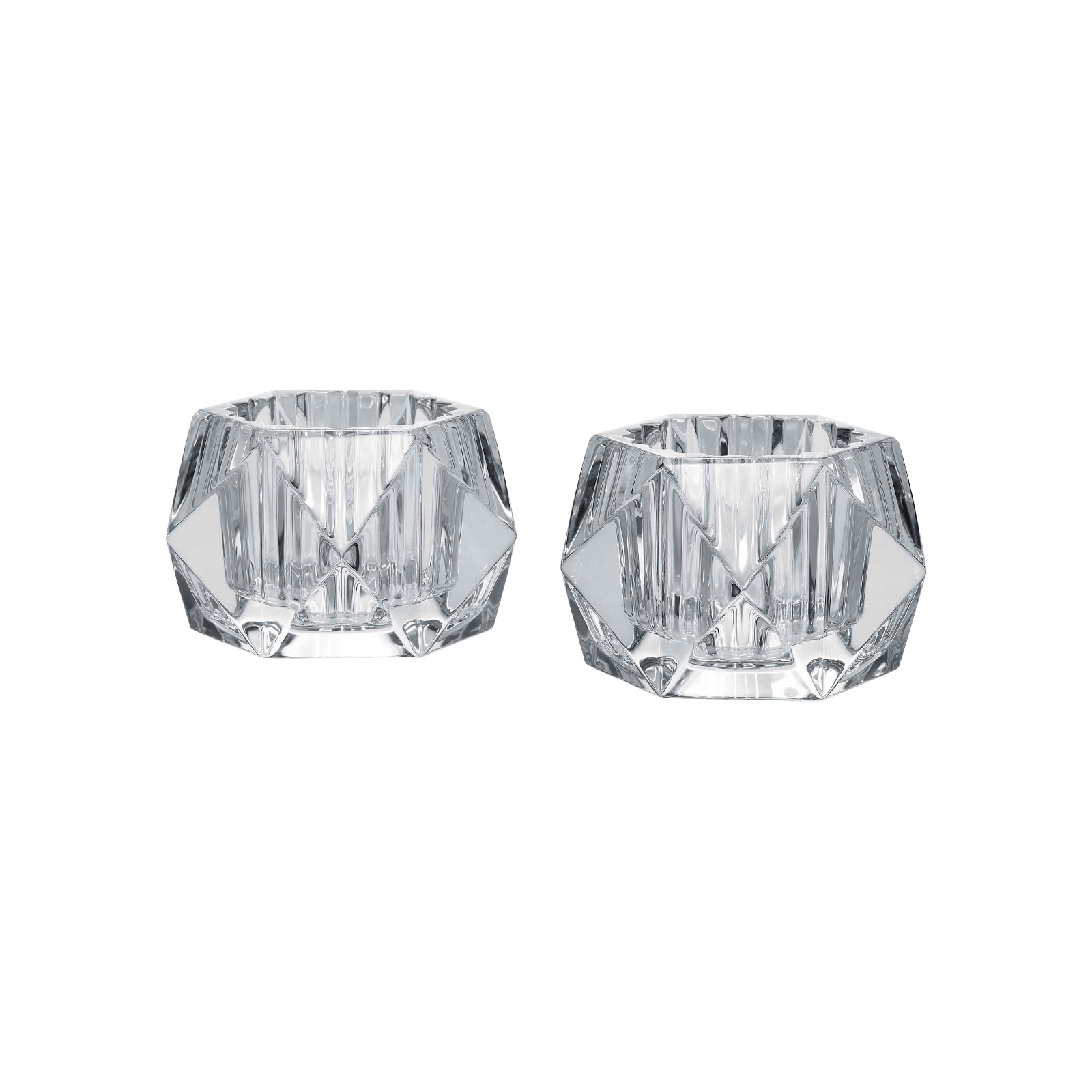Baccarat Louxor Tischlicht klar 2er Set