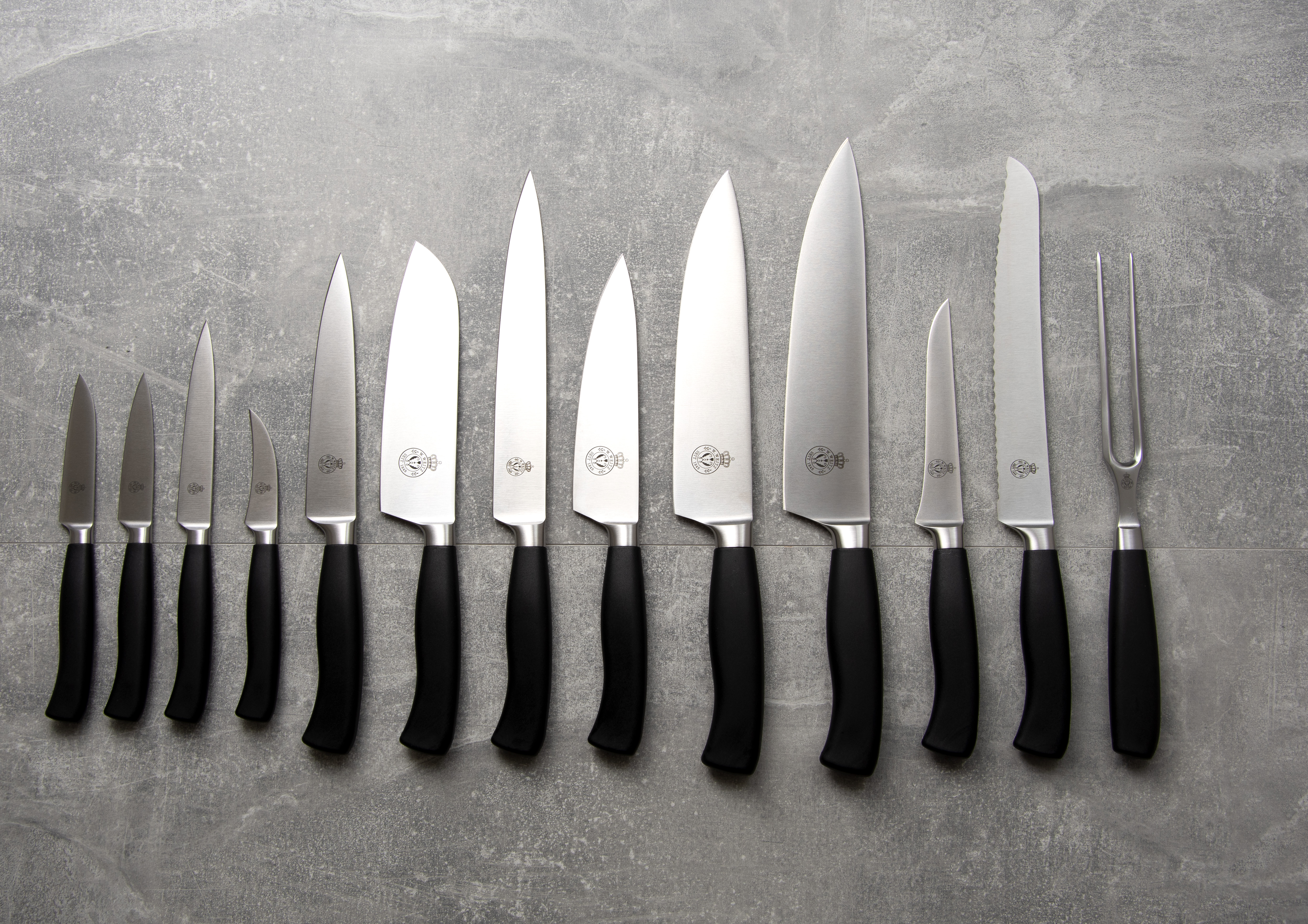 WEITZ Ergo-Line Schwarz Kochmesser 16cm