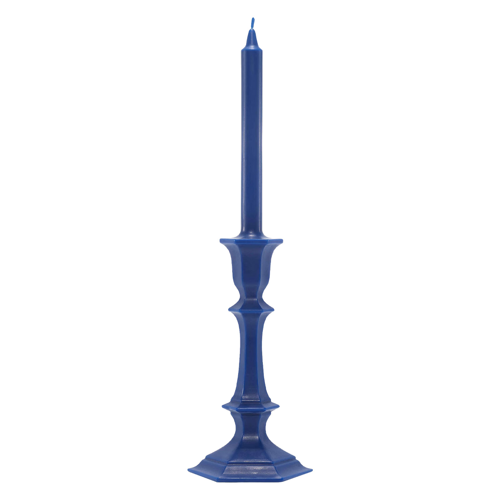 Baccarat Harcourt Candlestick Kerze 44cm blau