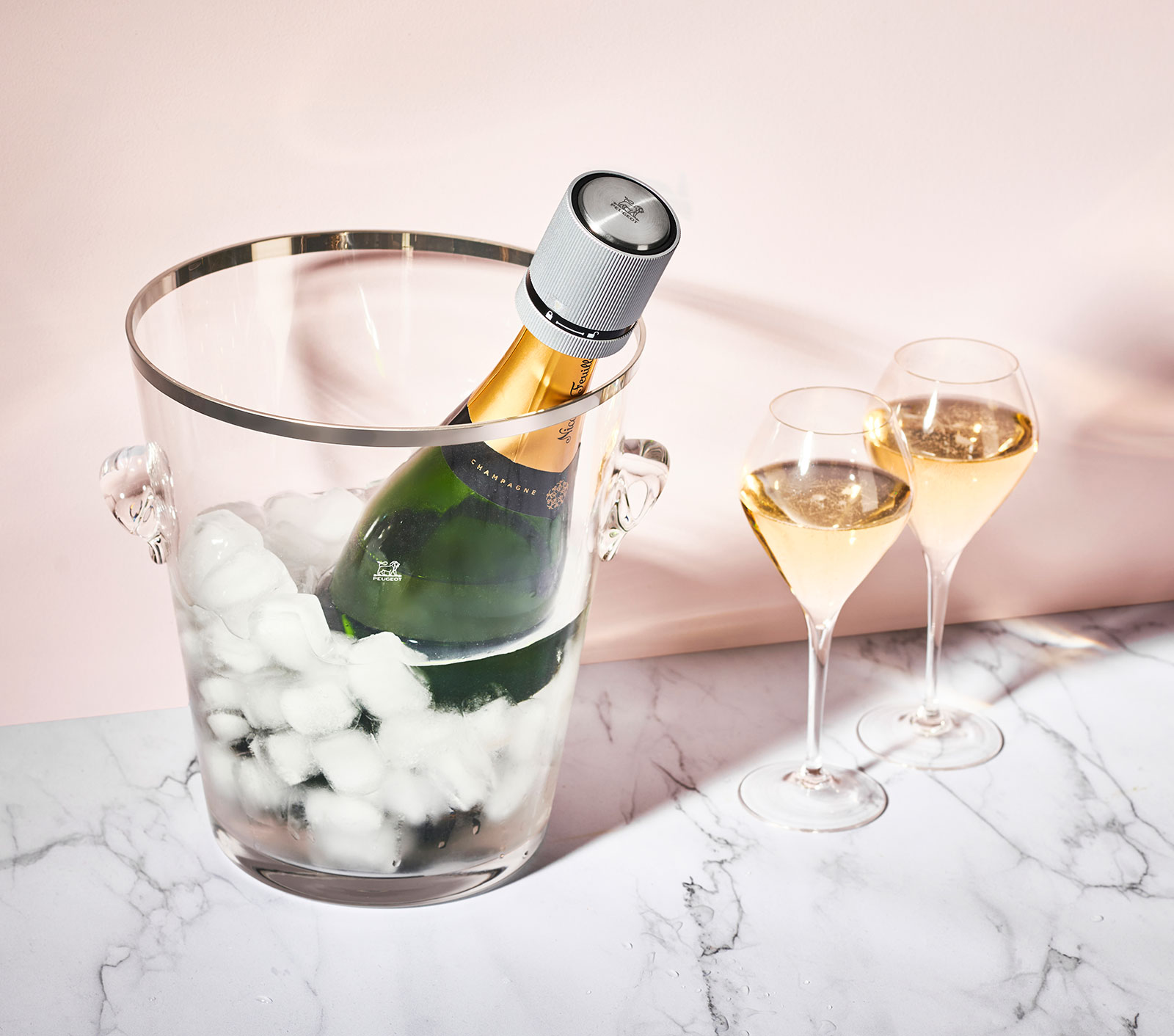 Peugeot Line Korken für Perlwein Aluminium 5,5cm (210816)