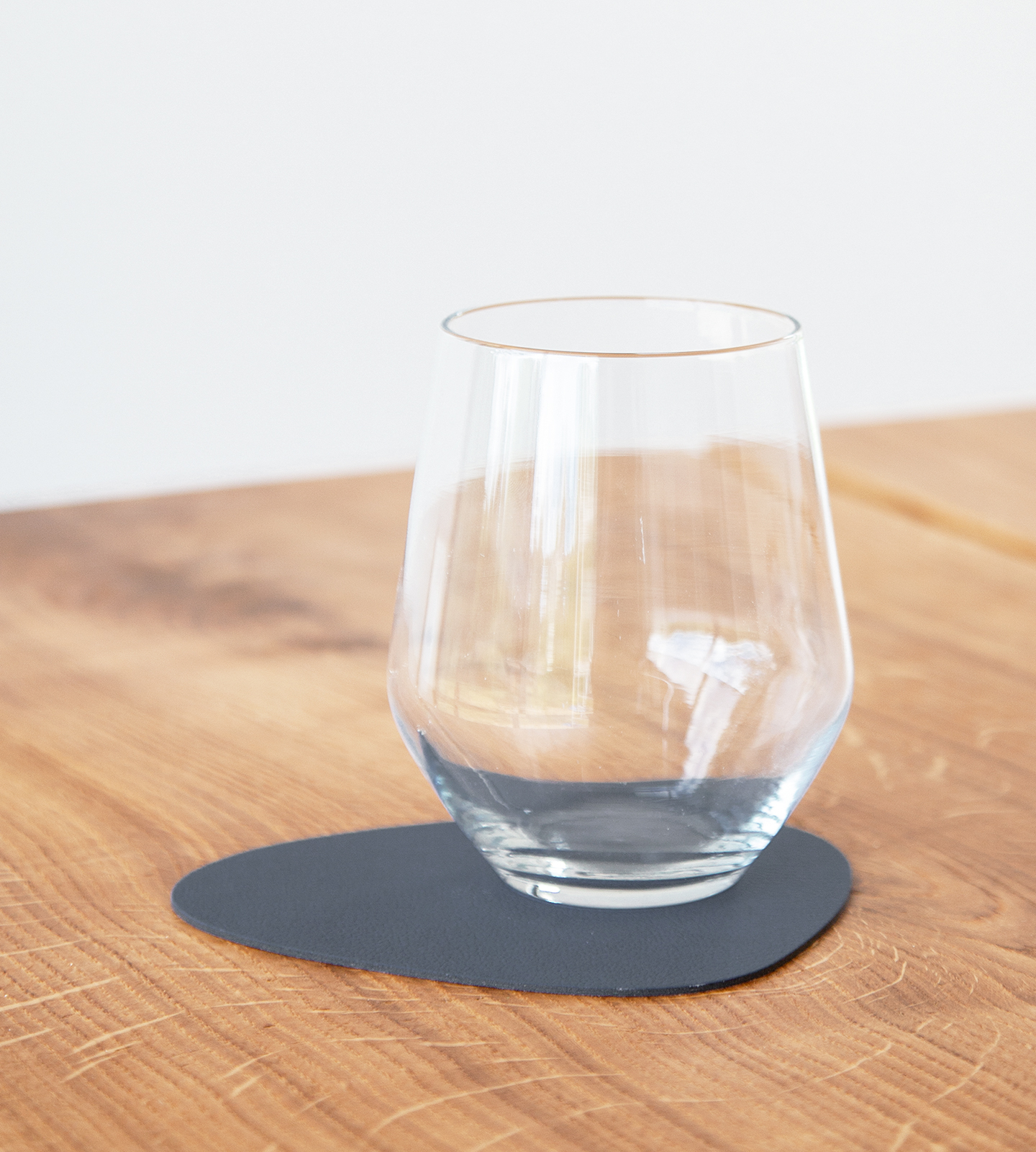 Lind DNA Dänemark Glasuntersetzer Curve 11x13cm Nupo dunkelblau