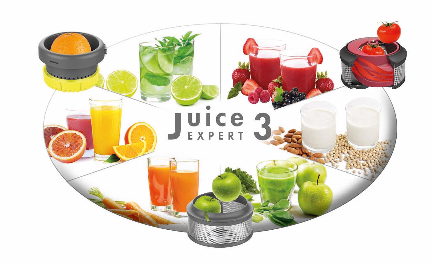 Magimix Juice Expert 3 Entsafterfunktionen.