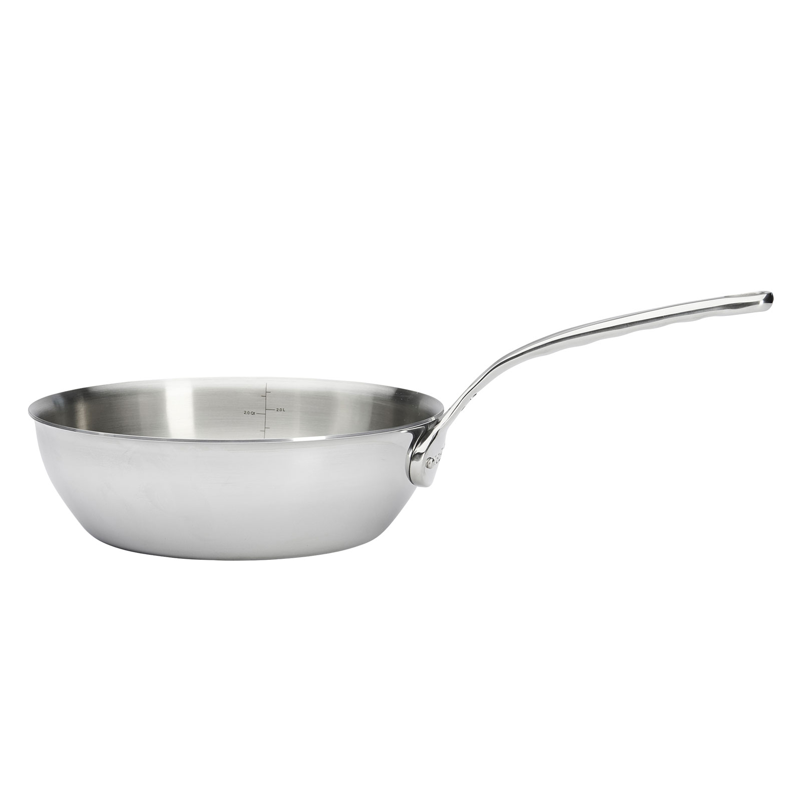 de Buyer Affinity Sauteuse konisch 24cm Edelstahl