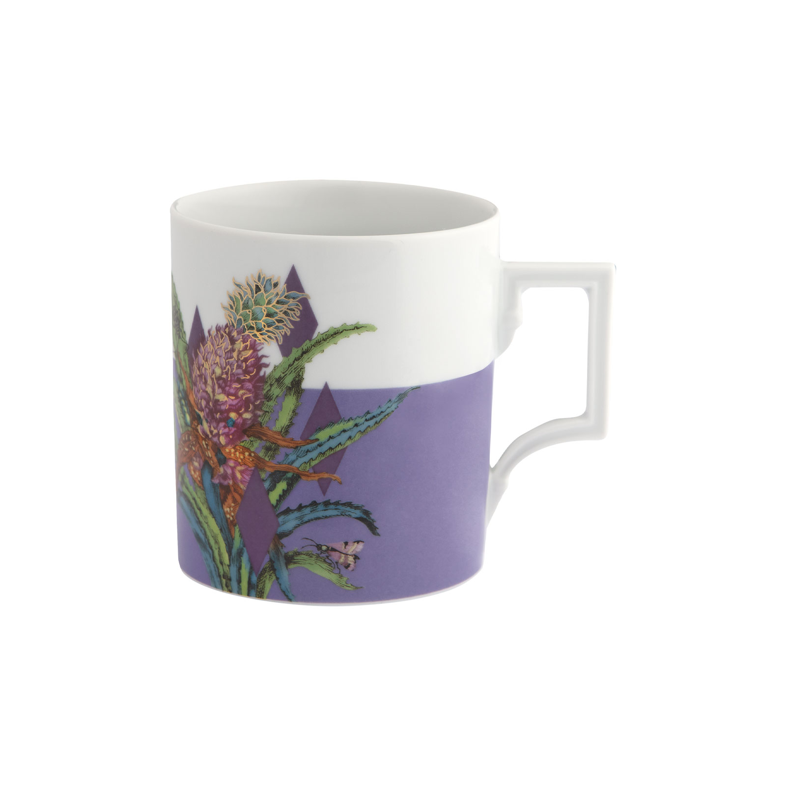 Meissen Exotic Purple Henkelbecher 0,25ltr.