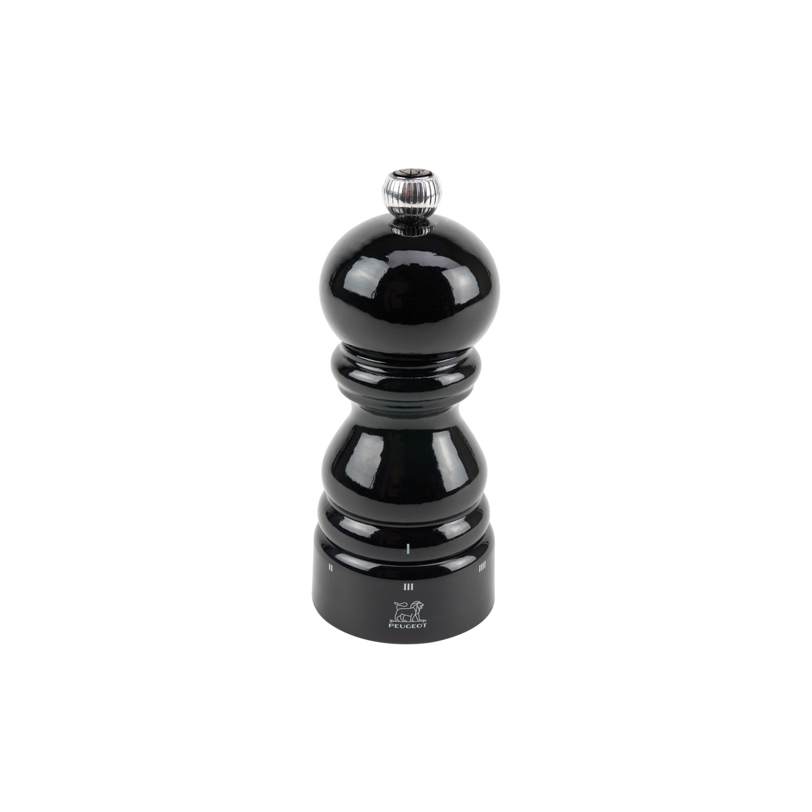 Peugeot Paris Pfeffermühle U Select schwarz lackiert 12cm