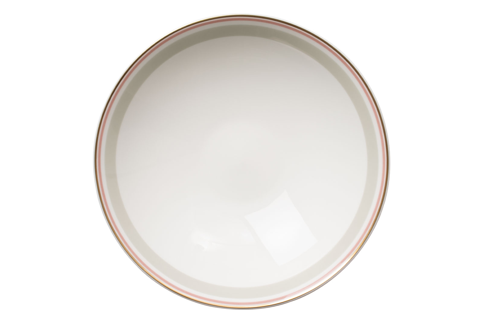 Die Schale khaki/rosé der Dibbern Serie Capri