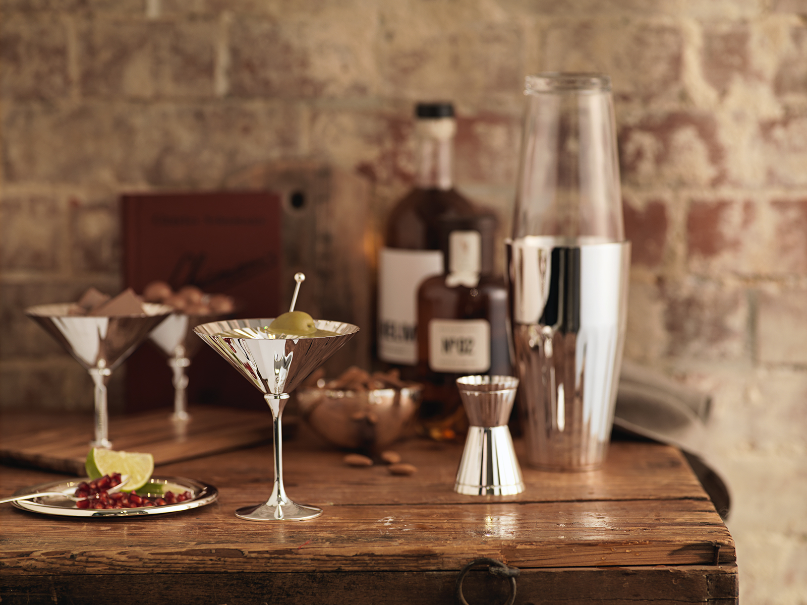 Robbe & Berking Belvedere Cocktailschale 90versilbert