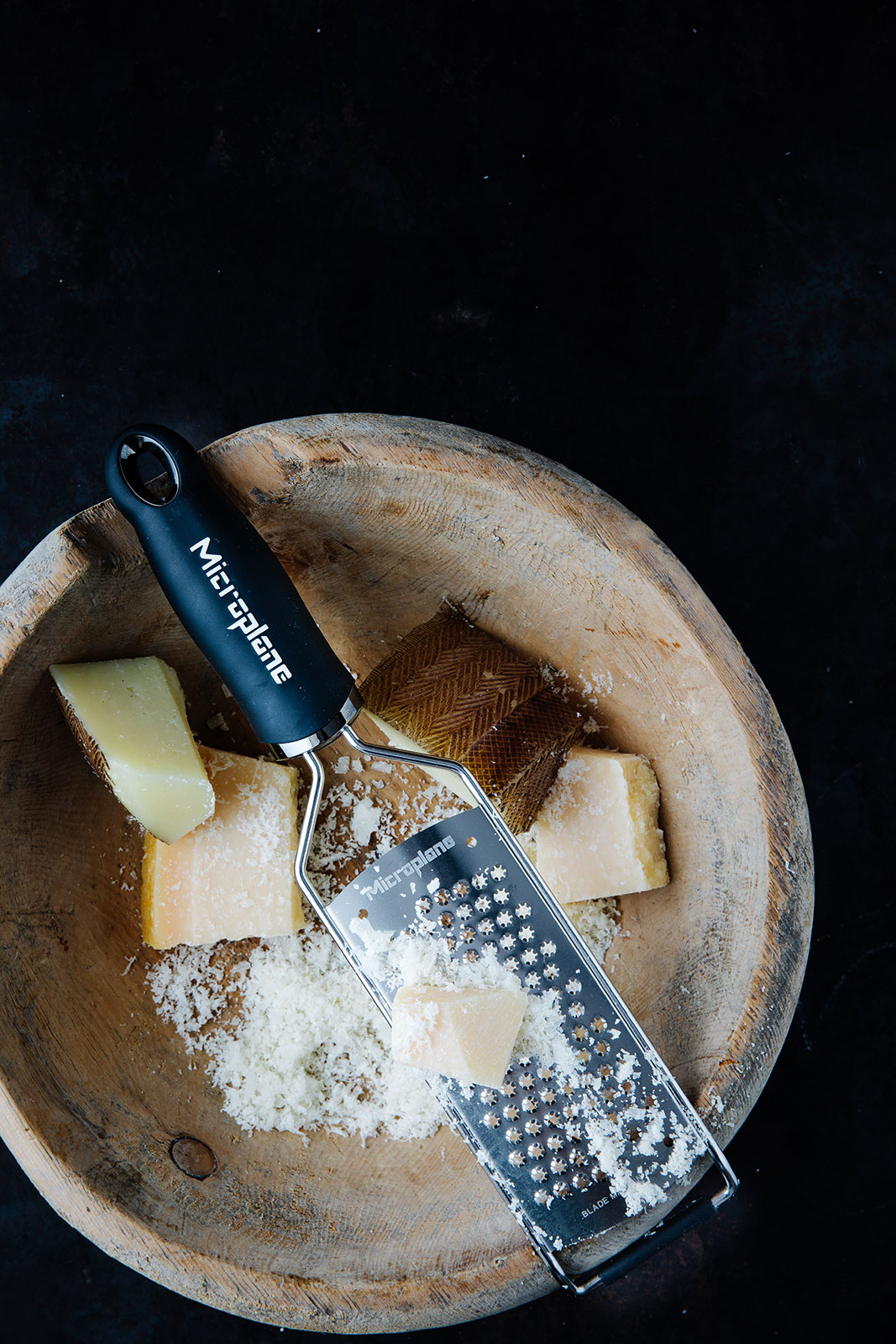 Microplane Gourmet Reibe Sternenklinge schwarz
