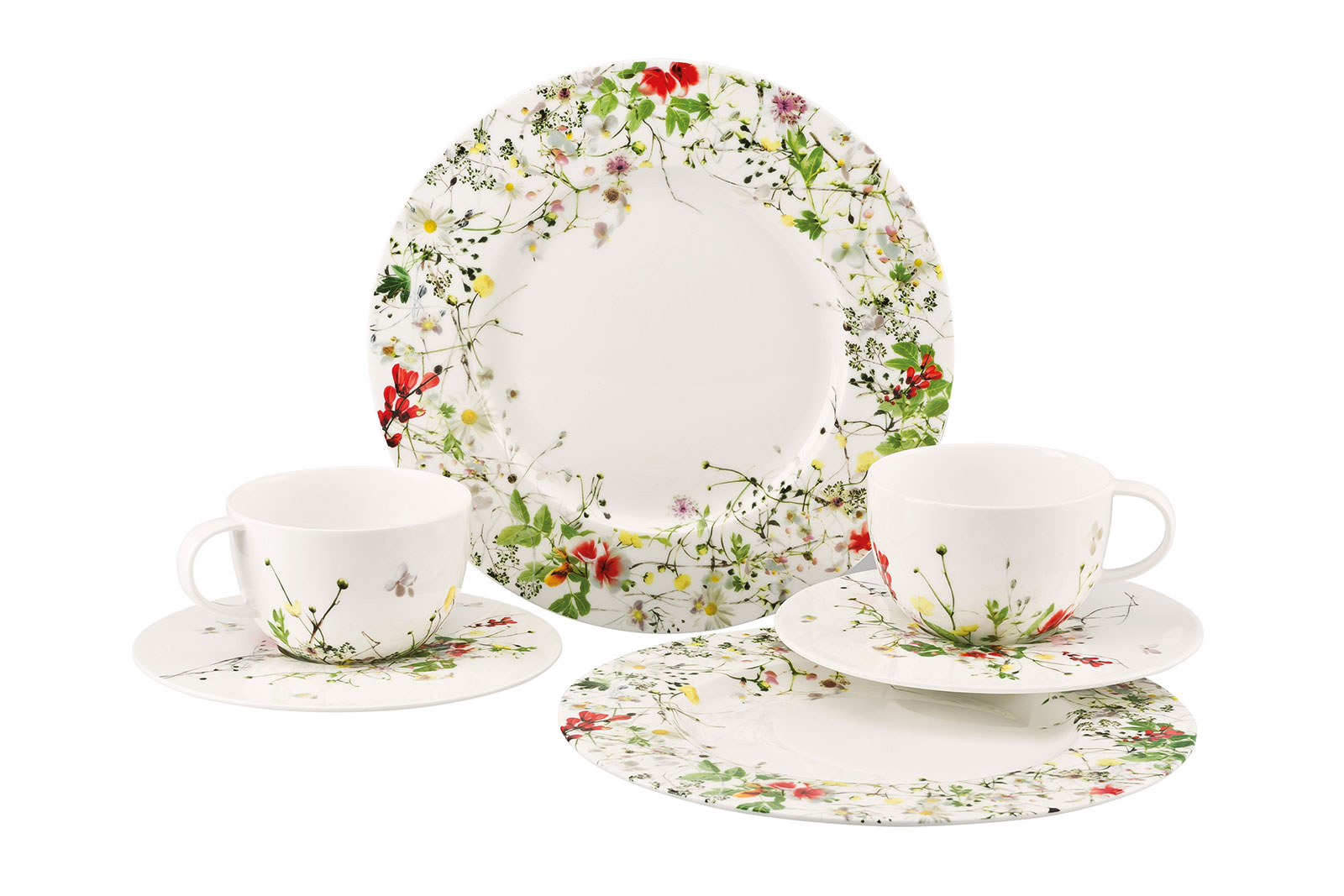 Geschirrserie Brillance Fleurs Sauvages