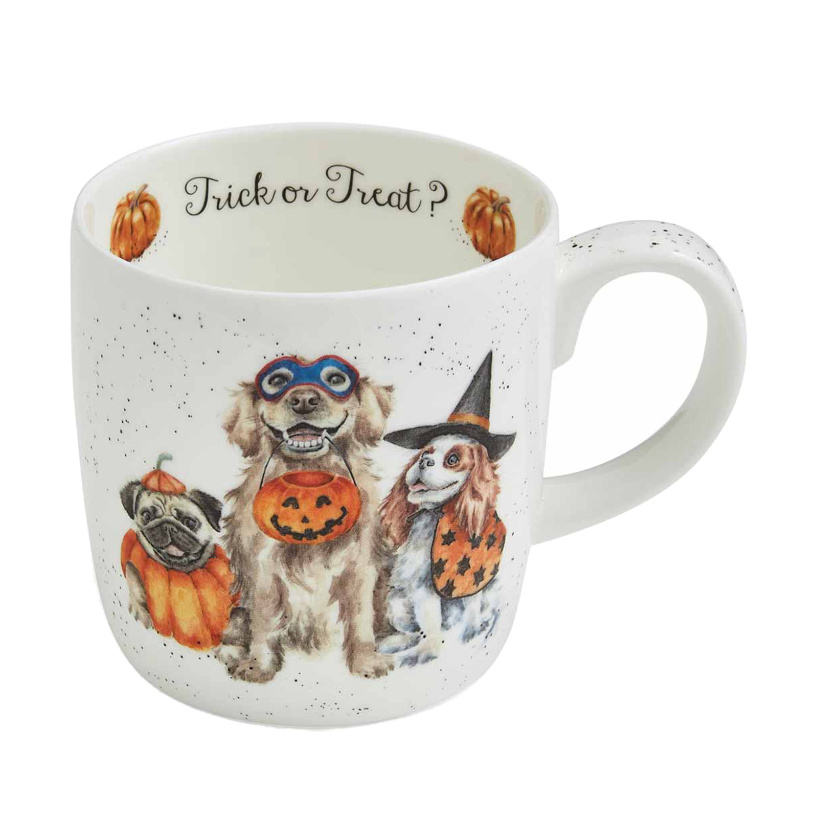 Royal Worcester Wrendale Designs Becher Halloween Trick or Treat 0,40ltr. (Halloween Collection)