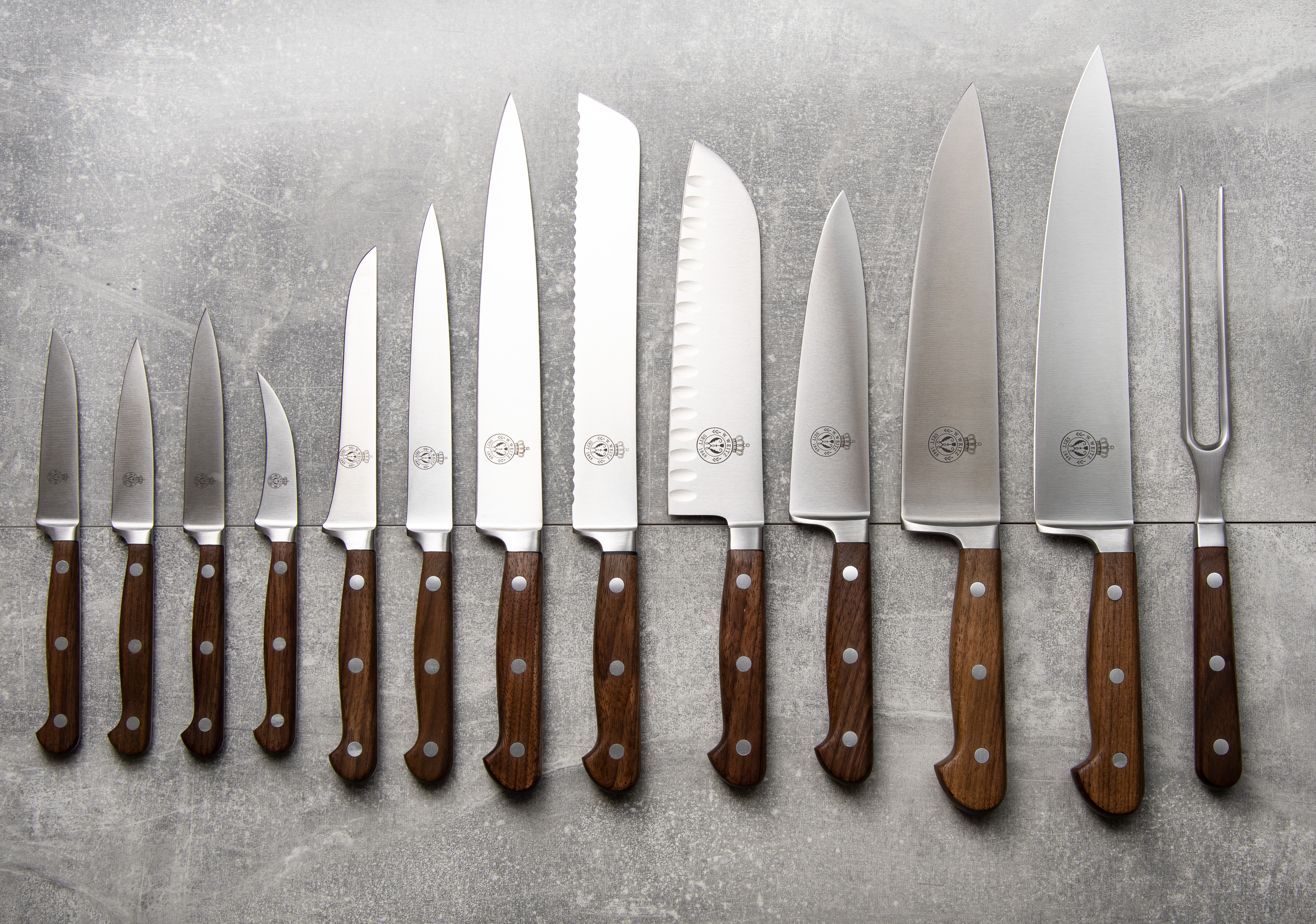 WEITZ Classic Nussbaum Kochmesser 16cm
