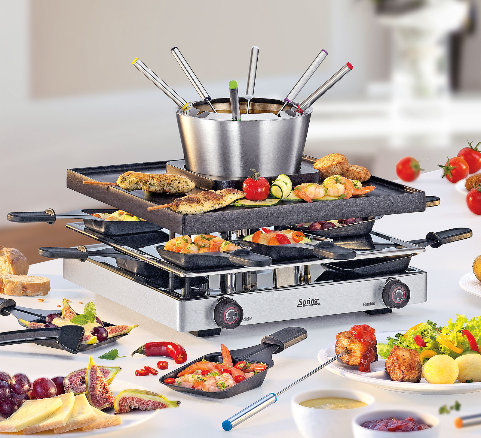 Spring CLASSIC RacletteFondue8