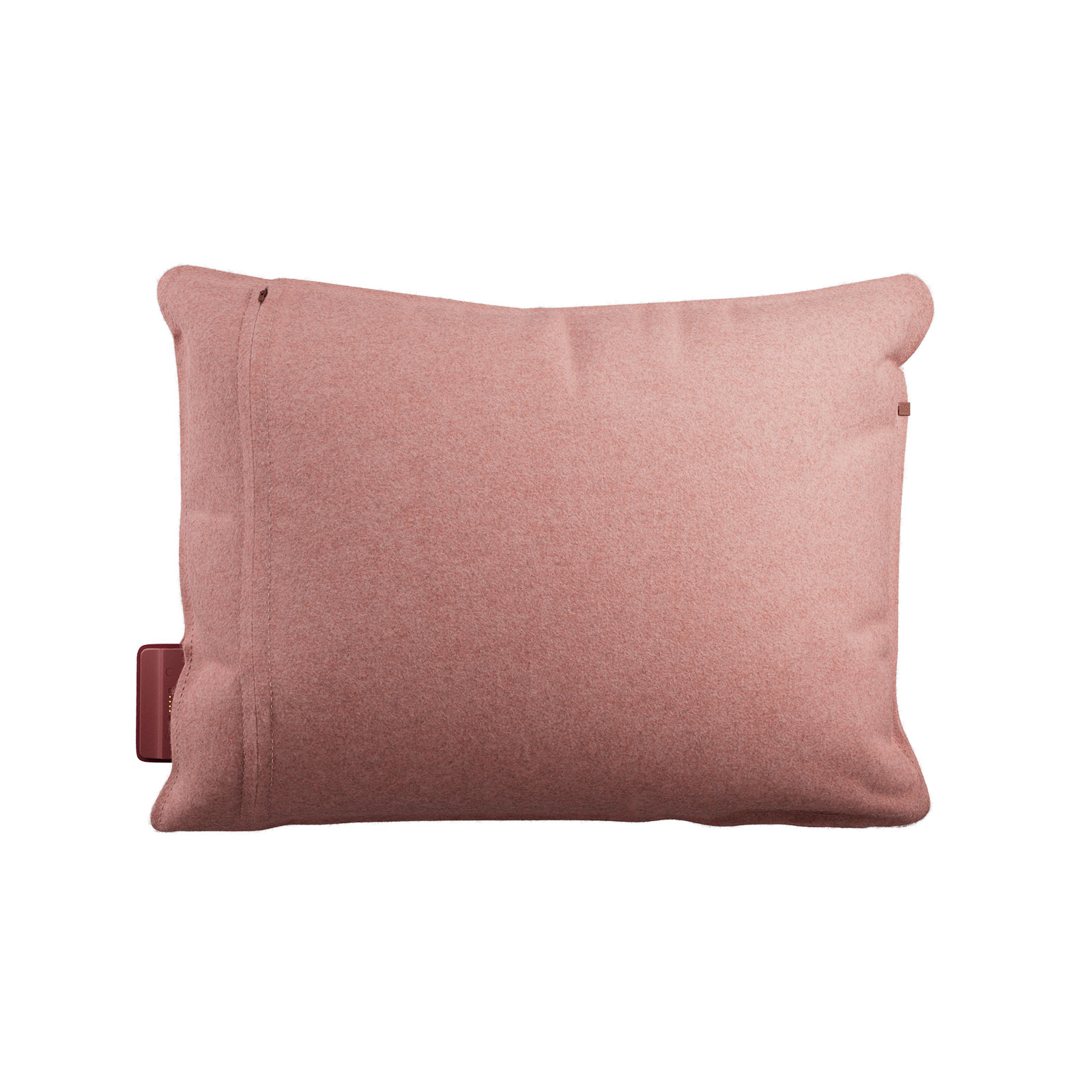 Die Rückseite des Ploov Heizkissens Original Rosa von Stoov.