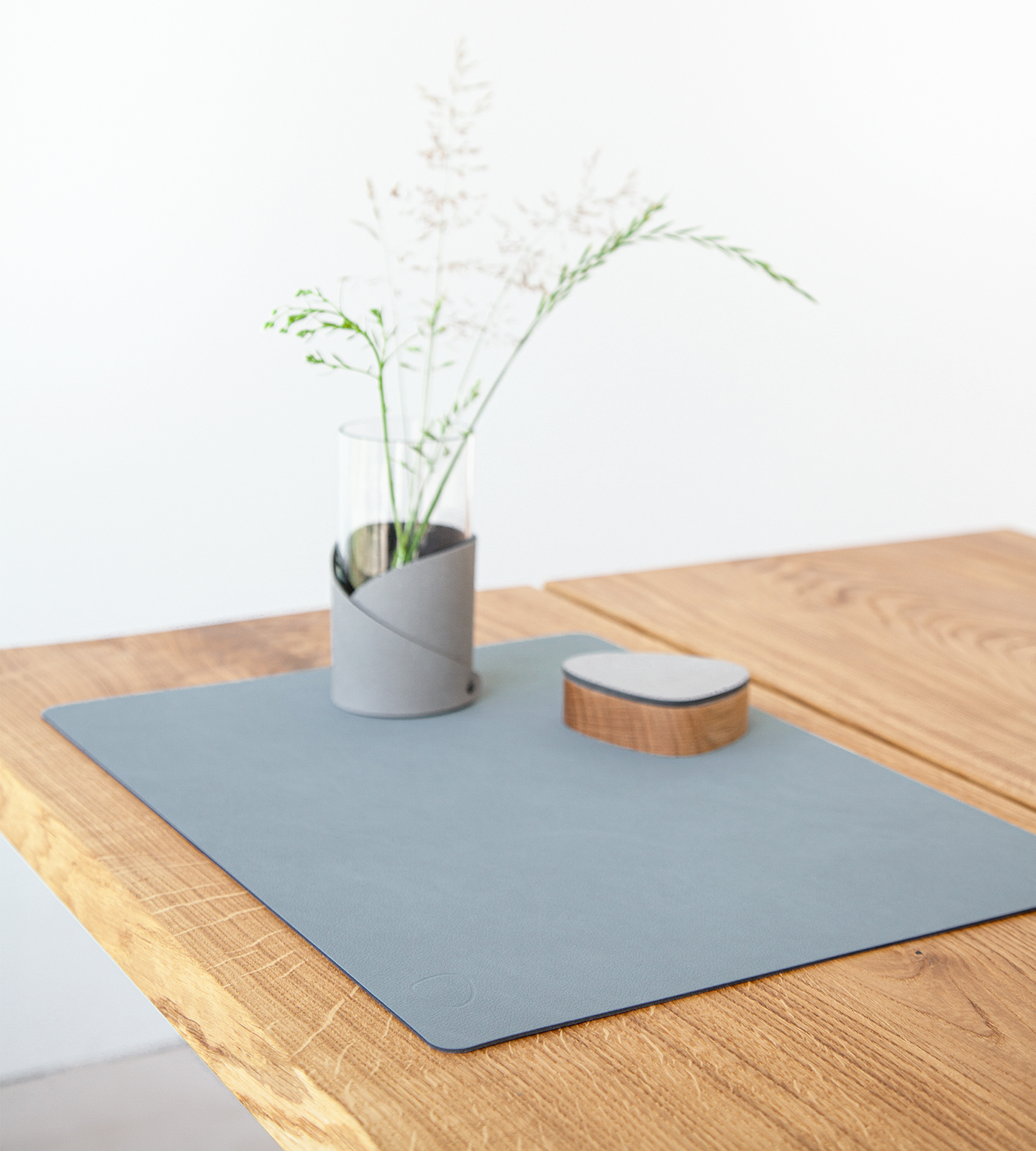 Lind DNA Dänemark Tischset Square 35x45cm Nupo hellblau