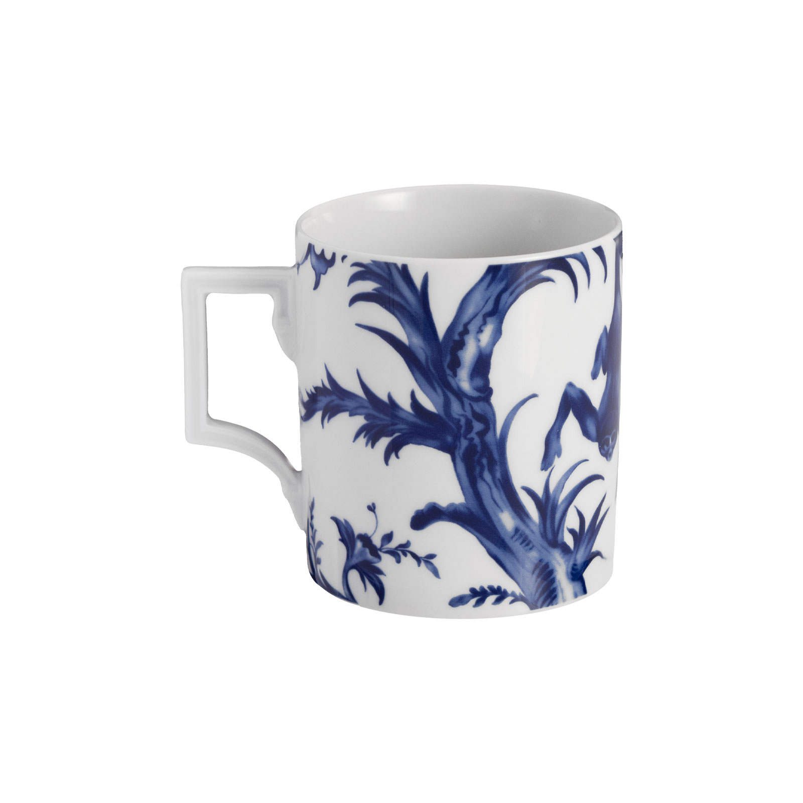 Meissen Affe & Faultier Henkelbecher 0,25ltr.