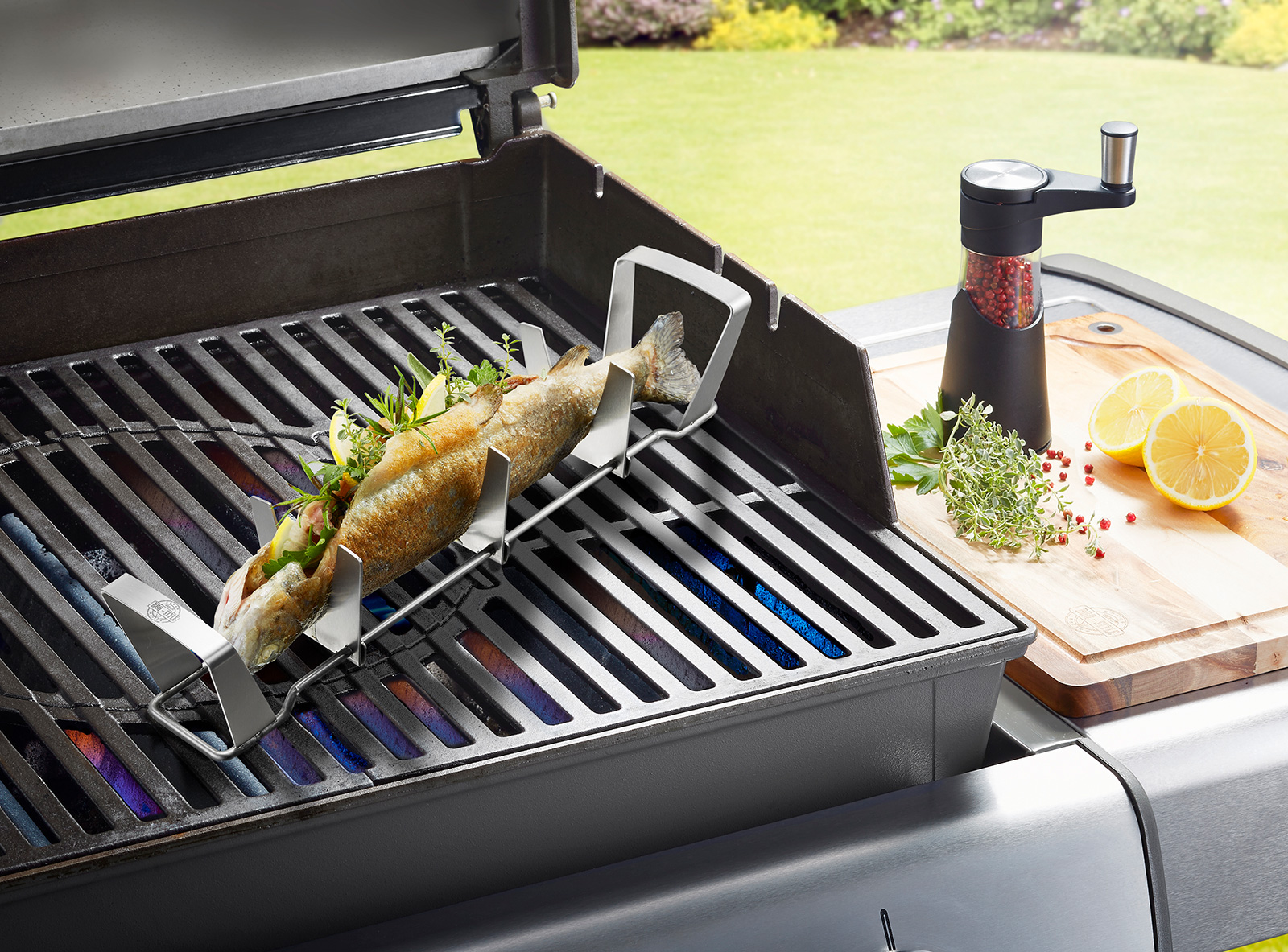 Gefu Fischhalter BBQ