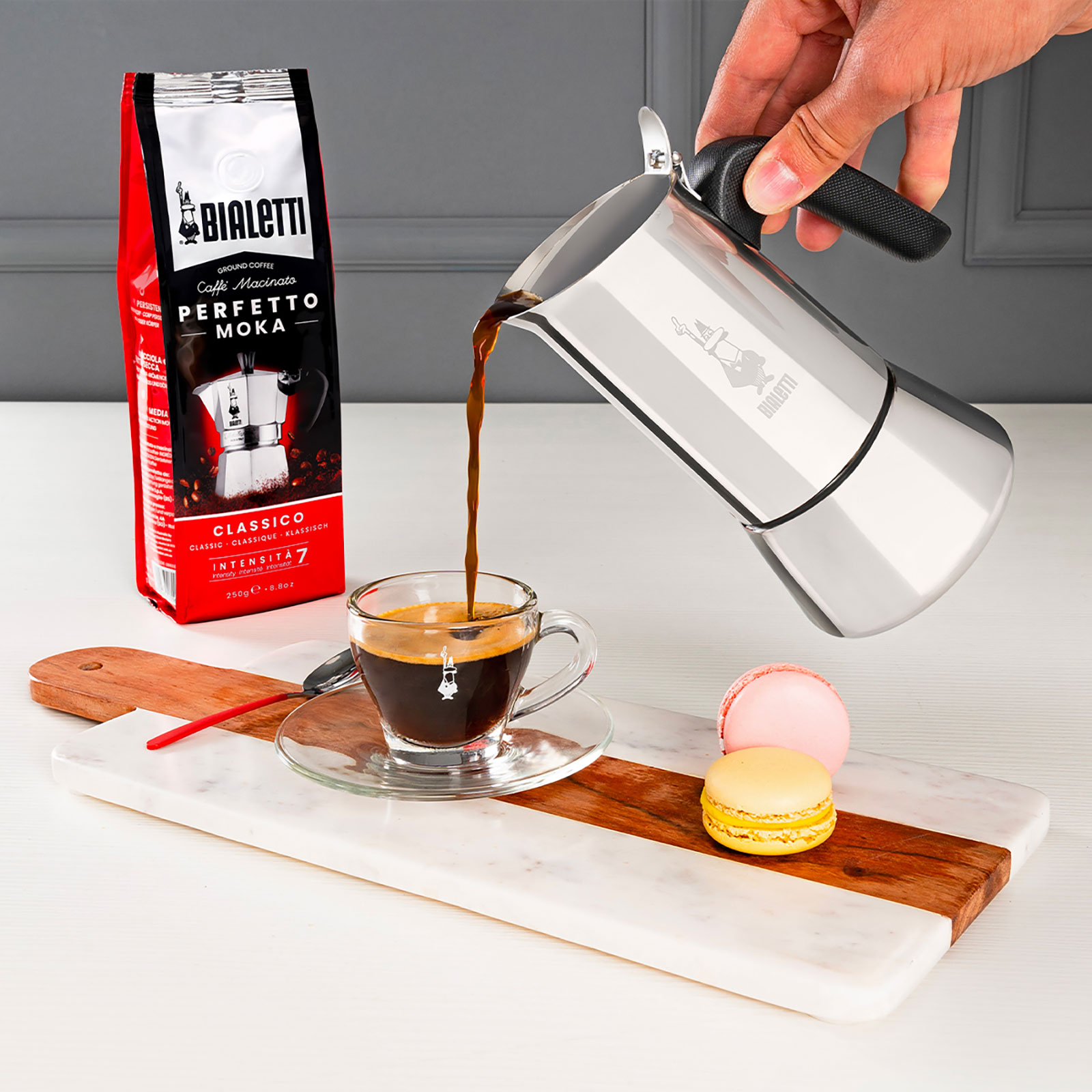 Bialetti Italien Venus Induktion Espressokocher 2 Tassen