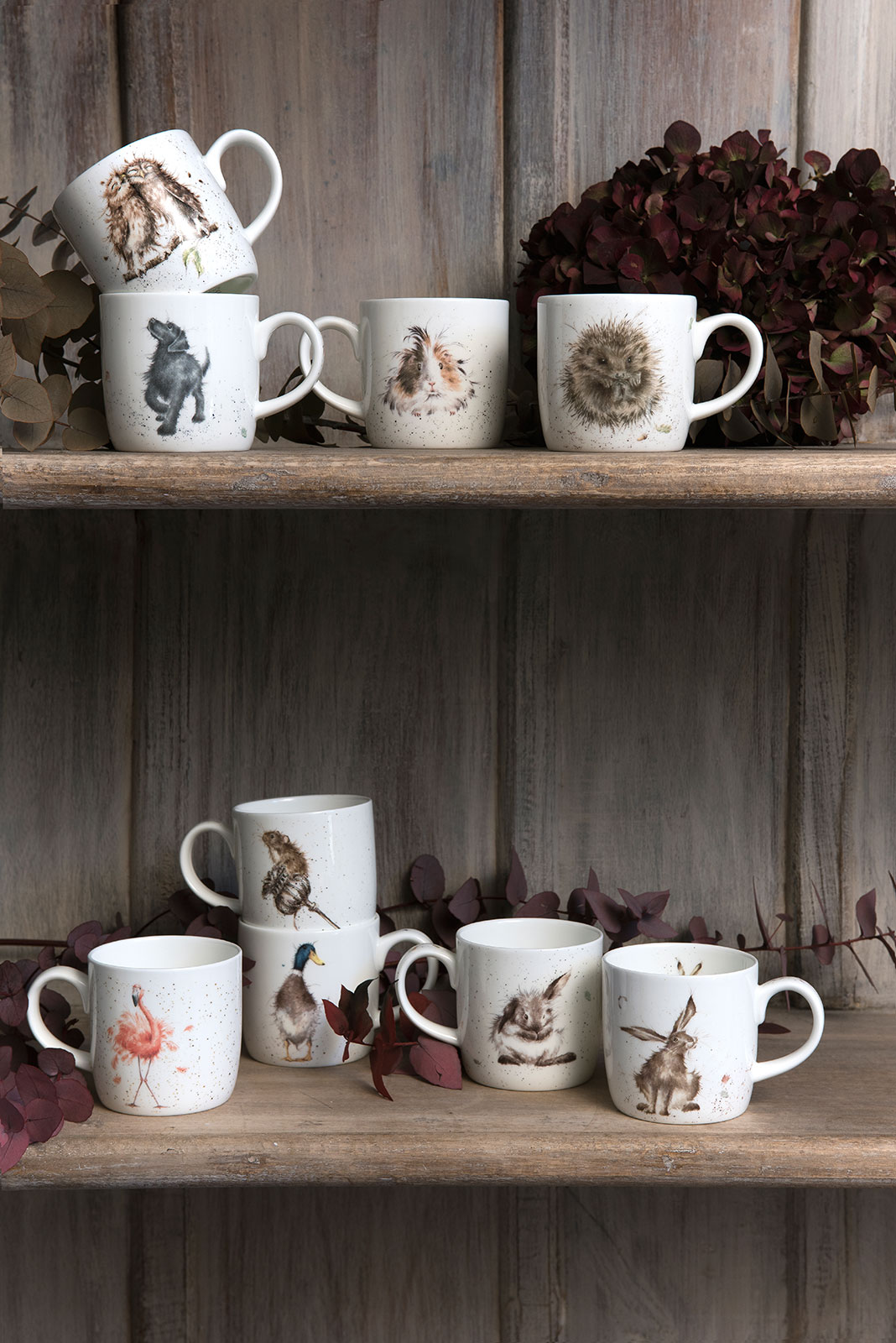 Royal Worcester Wrendale Designs Becher That Friday Feeling / Dackel 0,31ltr.