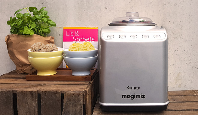 Rezept für die Eismaschine