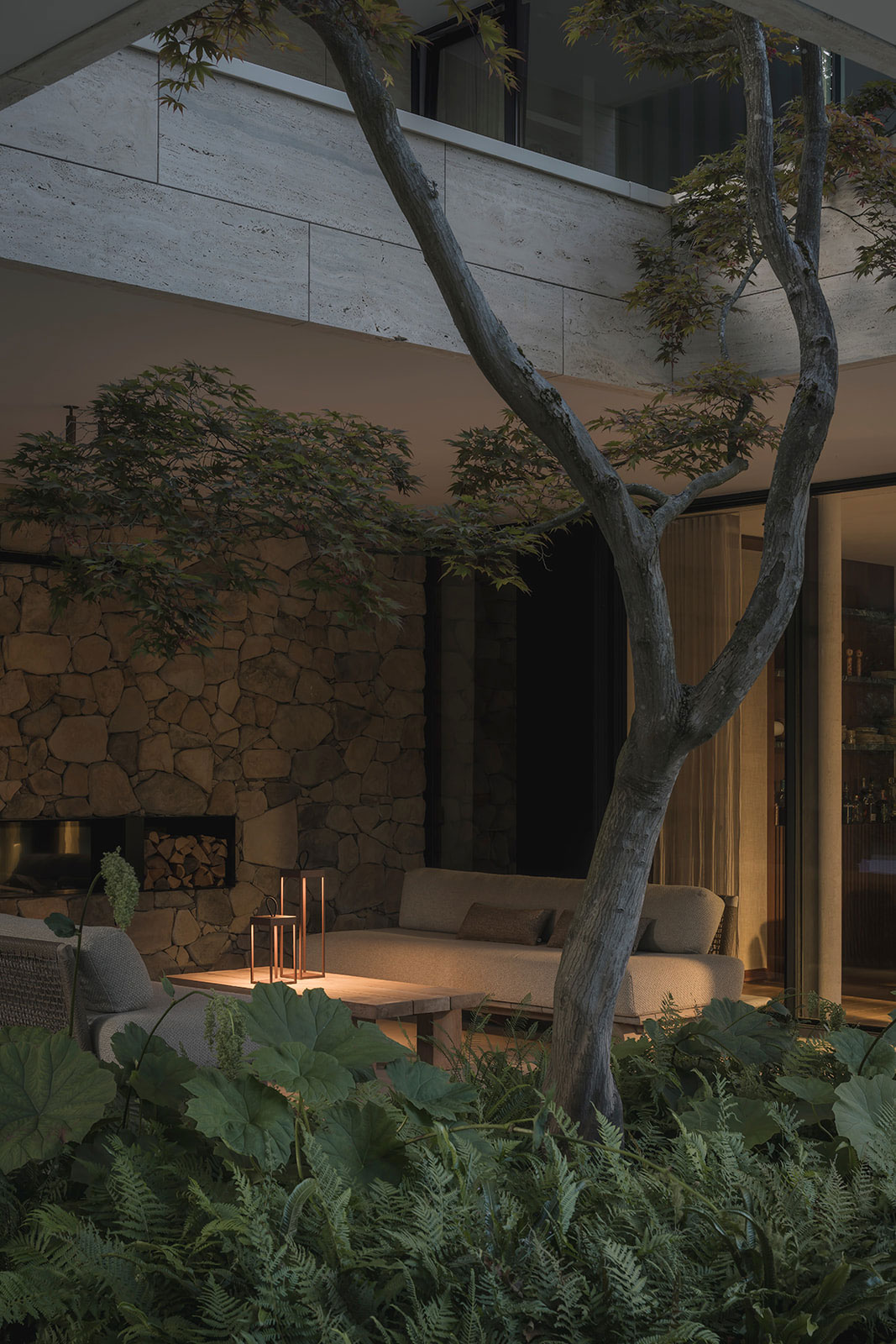 QOOZII BALI 30 Outdoor-Laterne rost