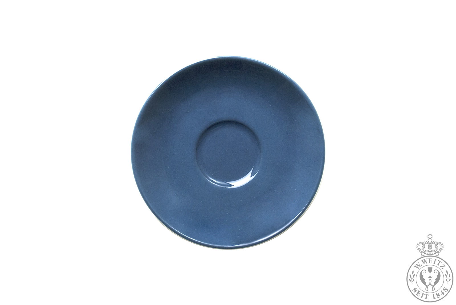 Dibbern Solid Color indigo Espresso-Untertasse Classico
