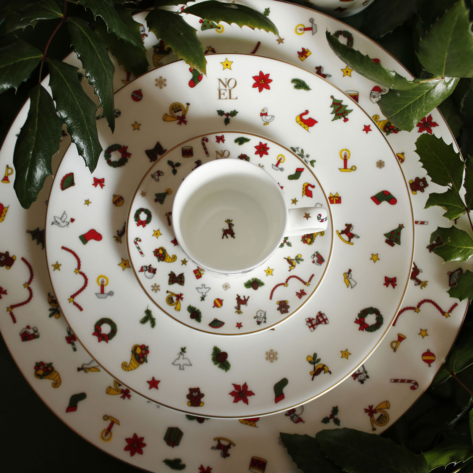 TAITÙ Noel Oro Frühstücksteller 23cm