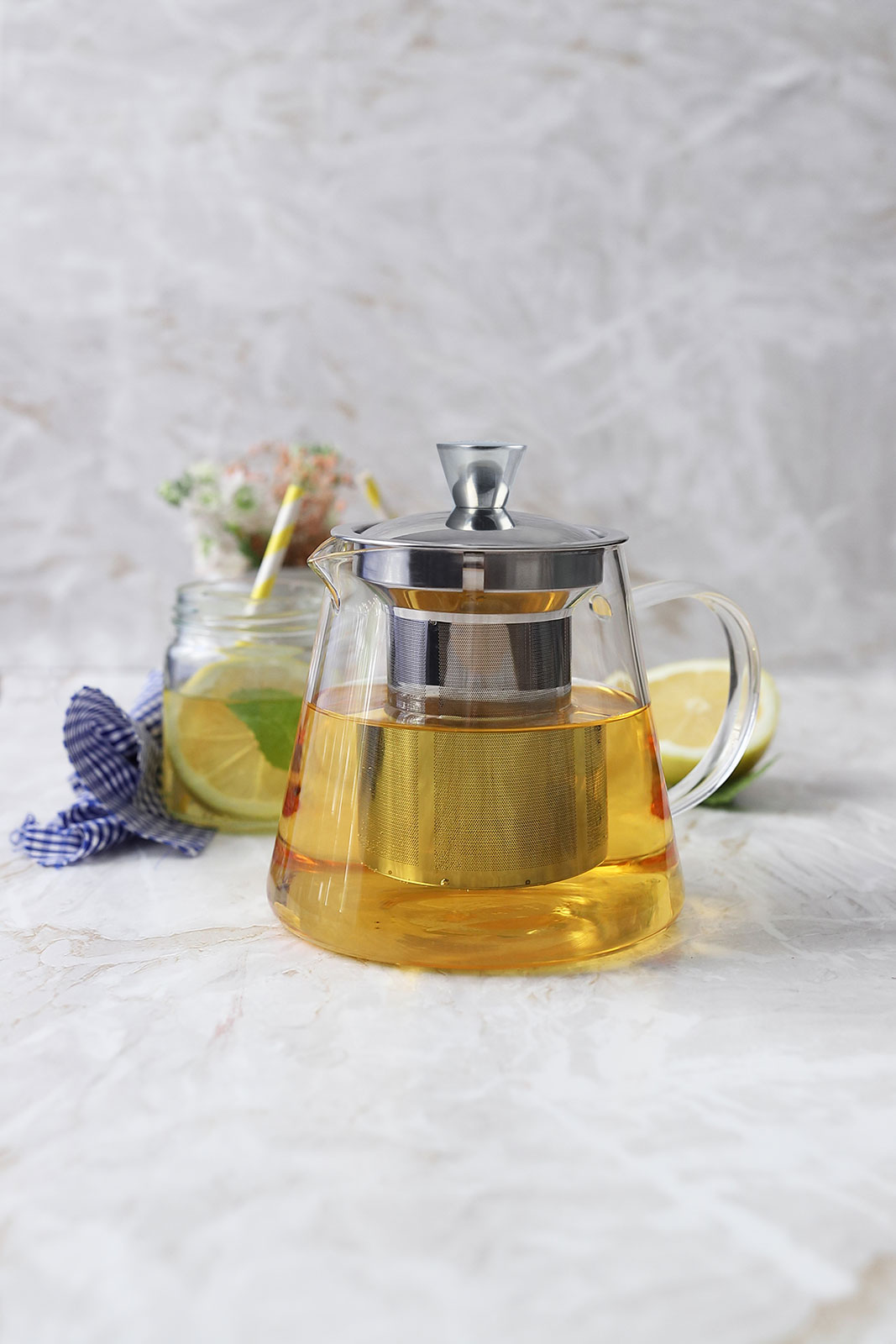 Cristel Oolong Teekanne 0,80ltr. Glas