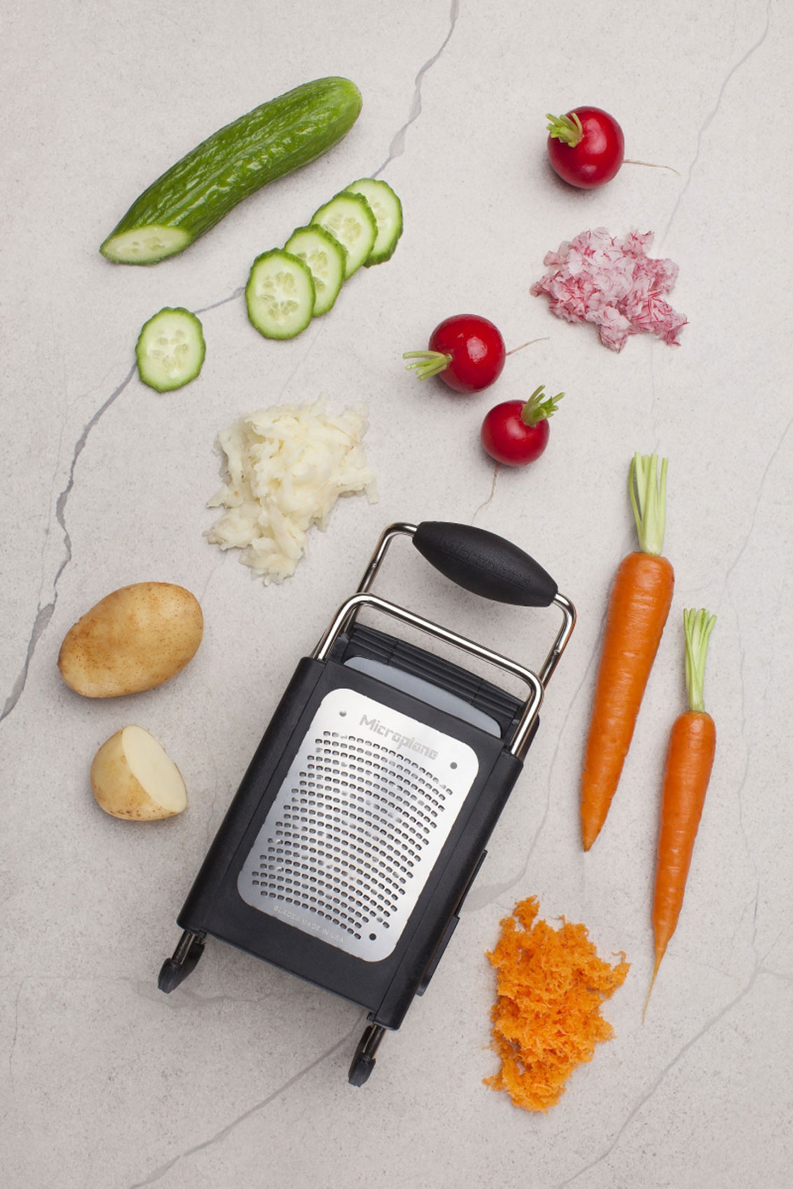 Microplane Specialty Vierkantreibe schwarz
