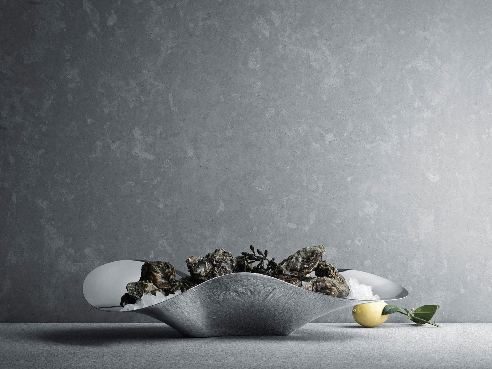 Georg Jensen Indulgence Austerntablett 36,3cm x 58,7cm Edelstahl