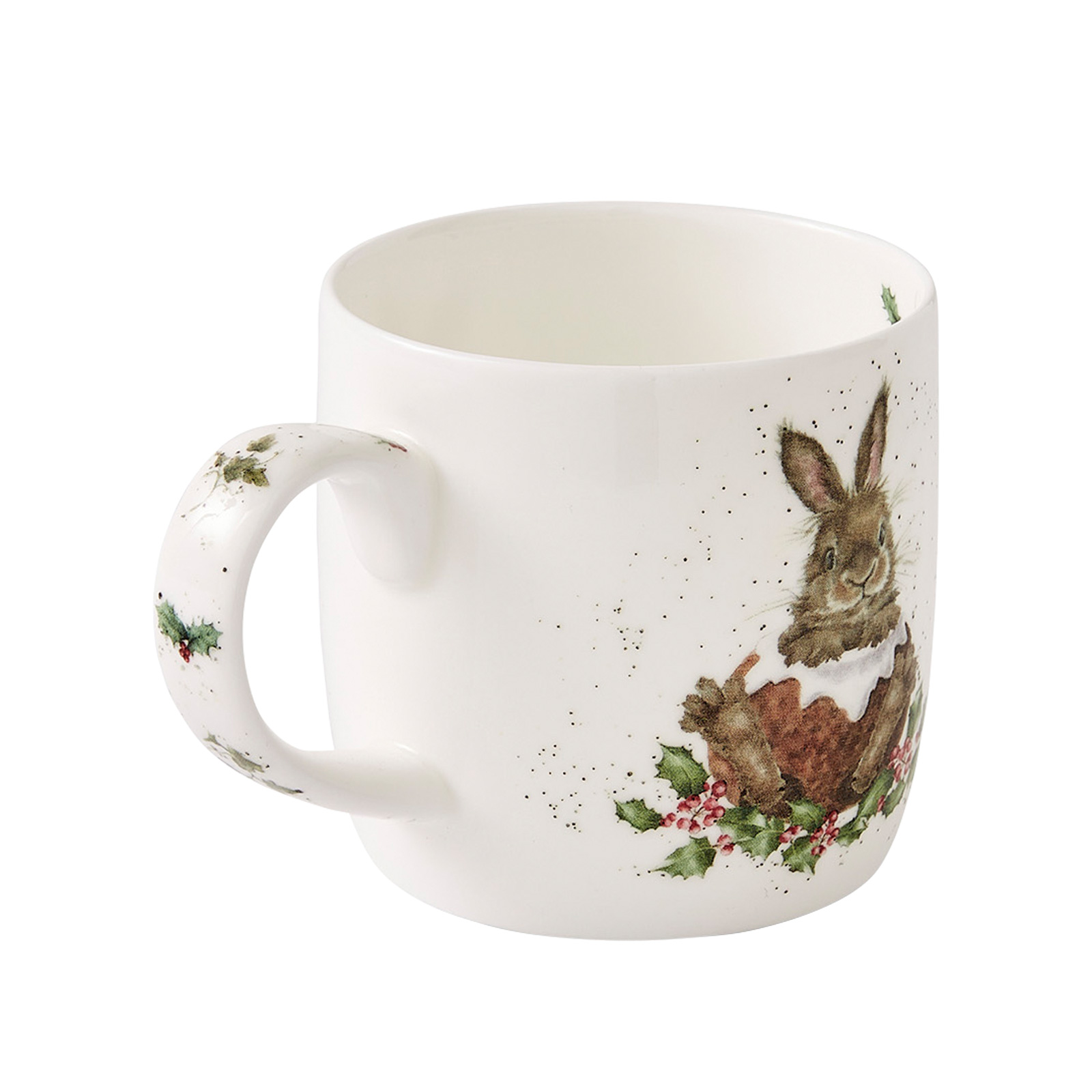 Royal Worcester Wrendale Designs Becher Merry Little Christmas 0,31ltr. (Christmas Collection)