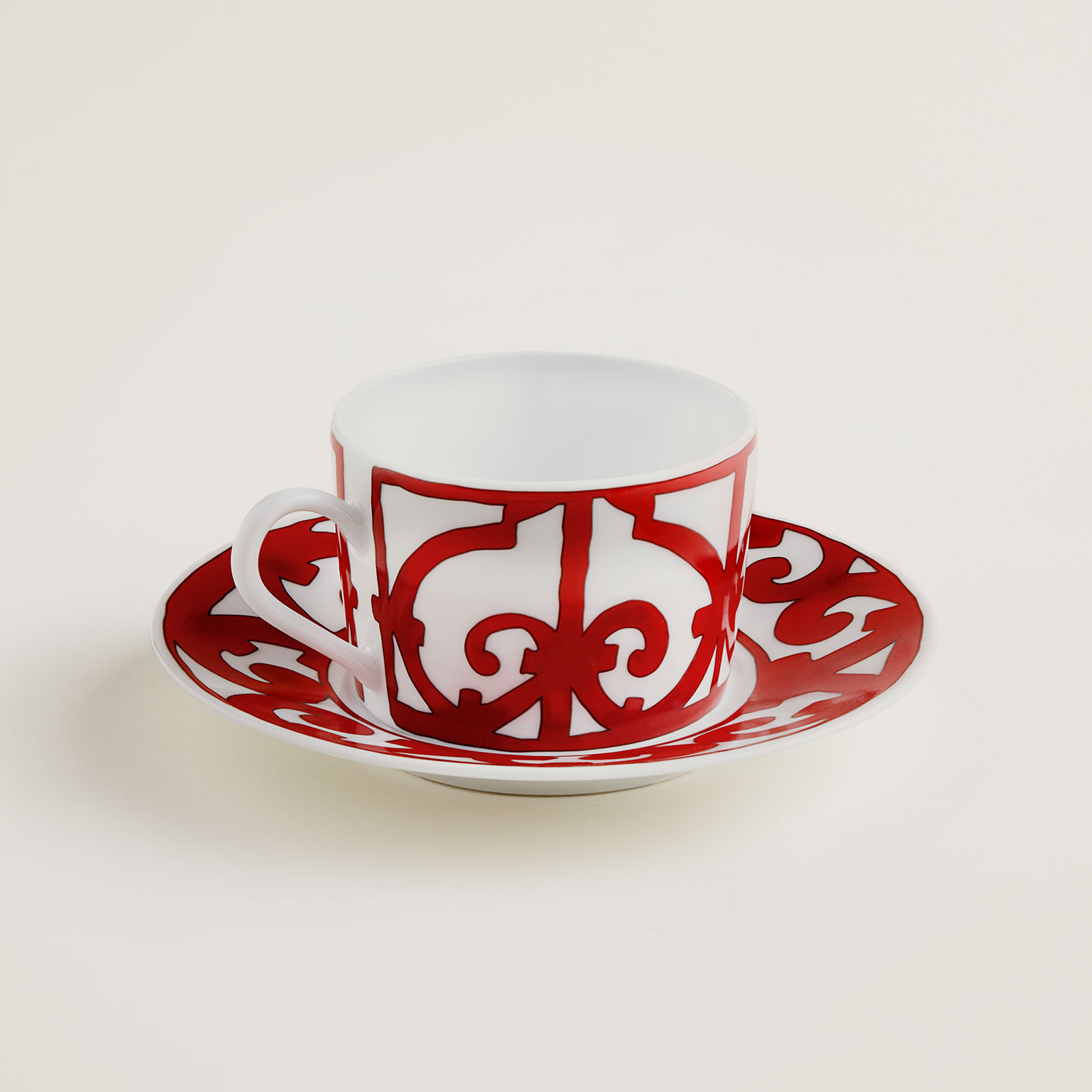 HERMÈS Paris Balcon du Guadalquivir Teetasse mit Untertasse 0,16ltr.